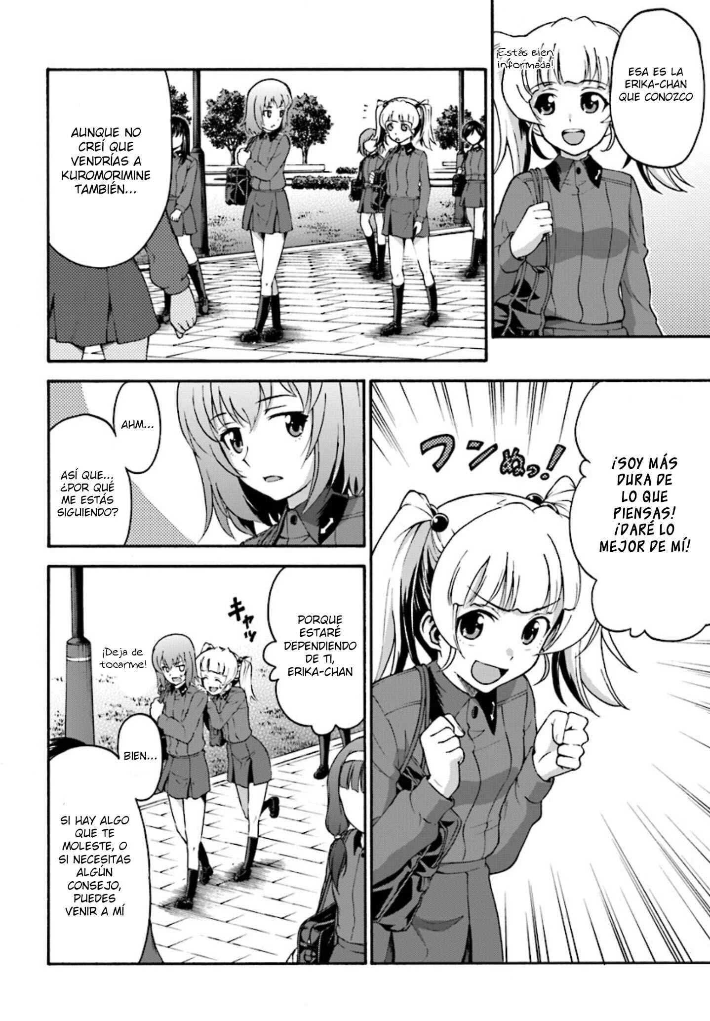GIRLS und PANZER - phase.ERIKA Capítulo 1: La anhelada Kuromorimine - Page 6