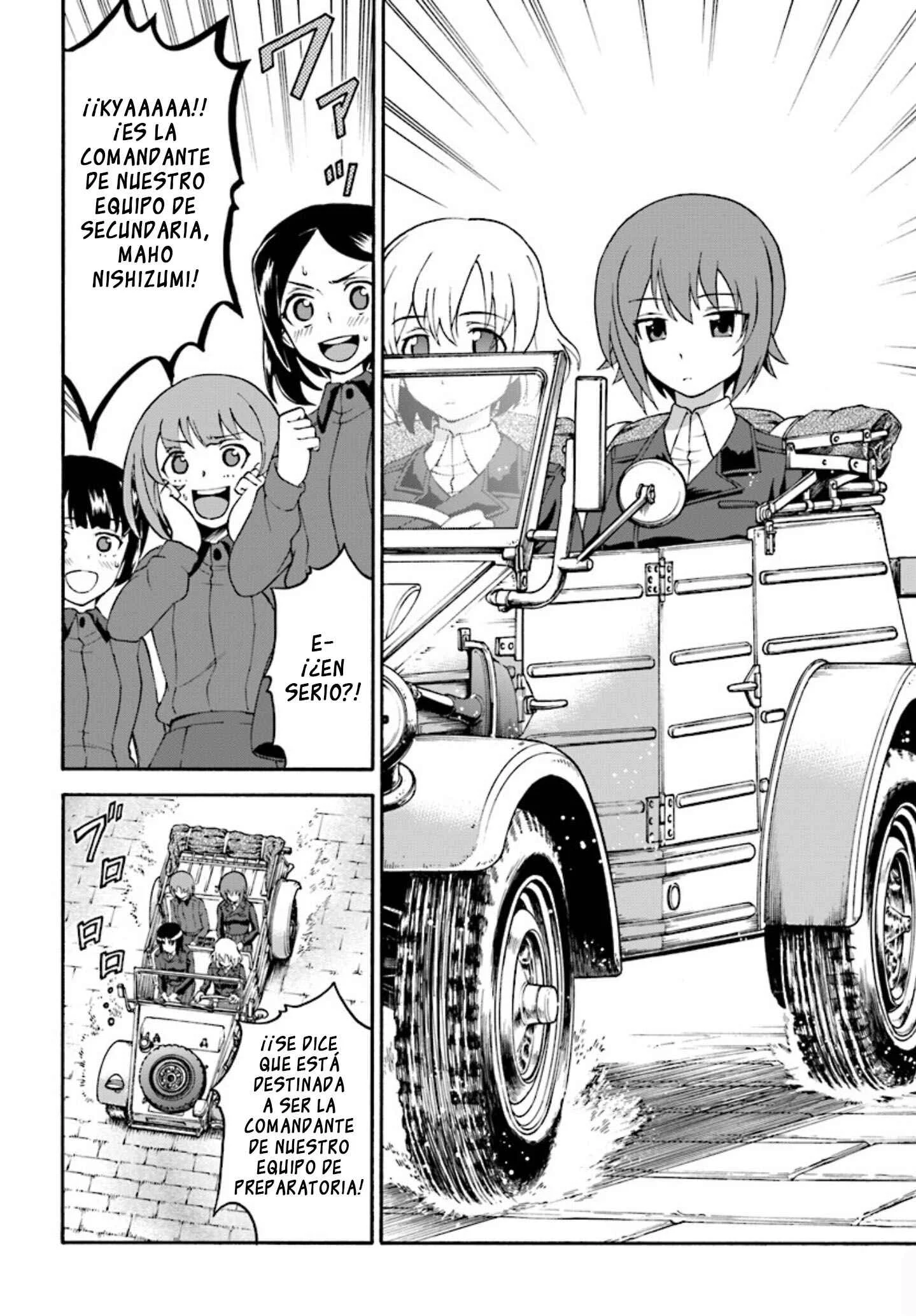 GIRLS und PANZER - phase.ERIKA Capítulo 1: La anhelada Kuromorimine - Page 9