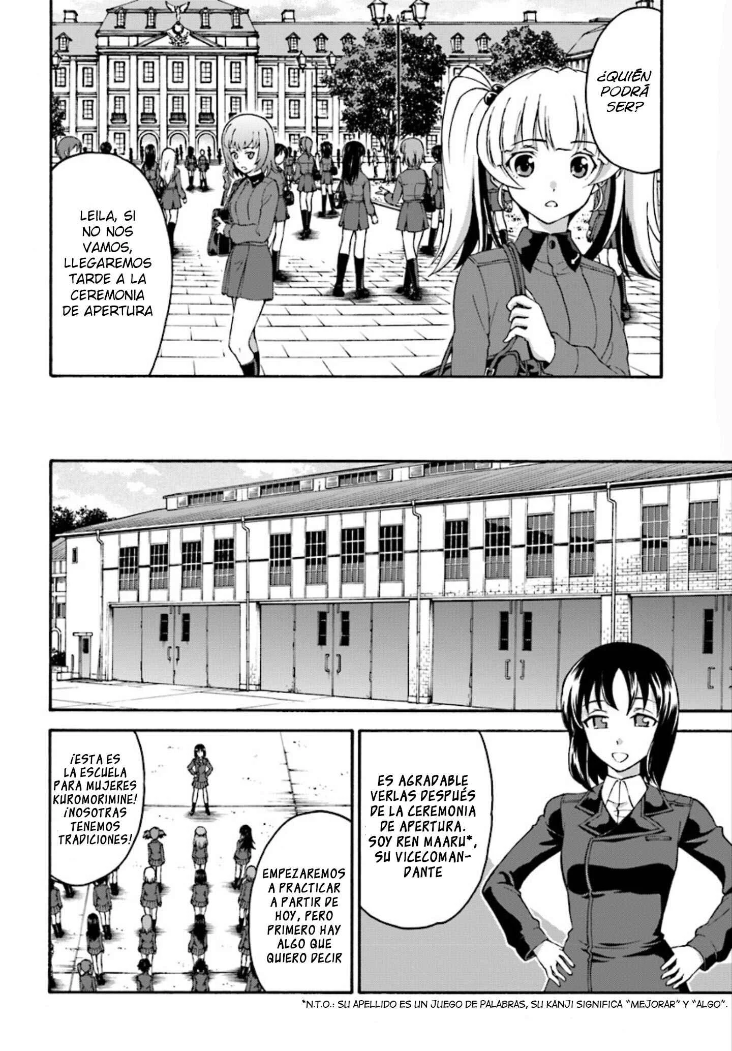 GIRLS und PANZER - phase.ERIKA Capítulo 1: La anhelada Kuromorimine - Page 11