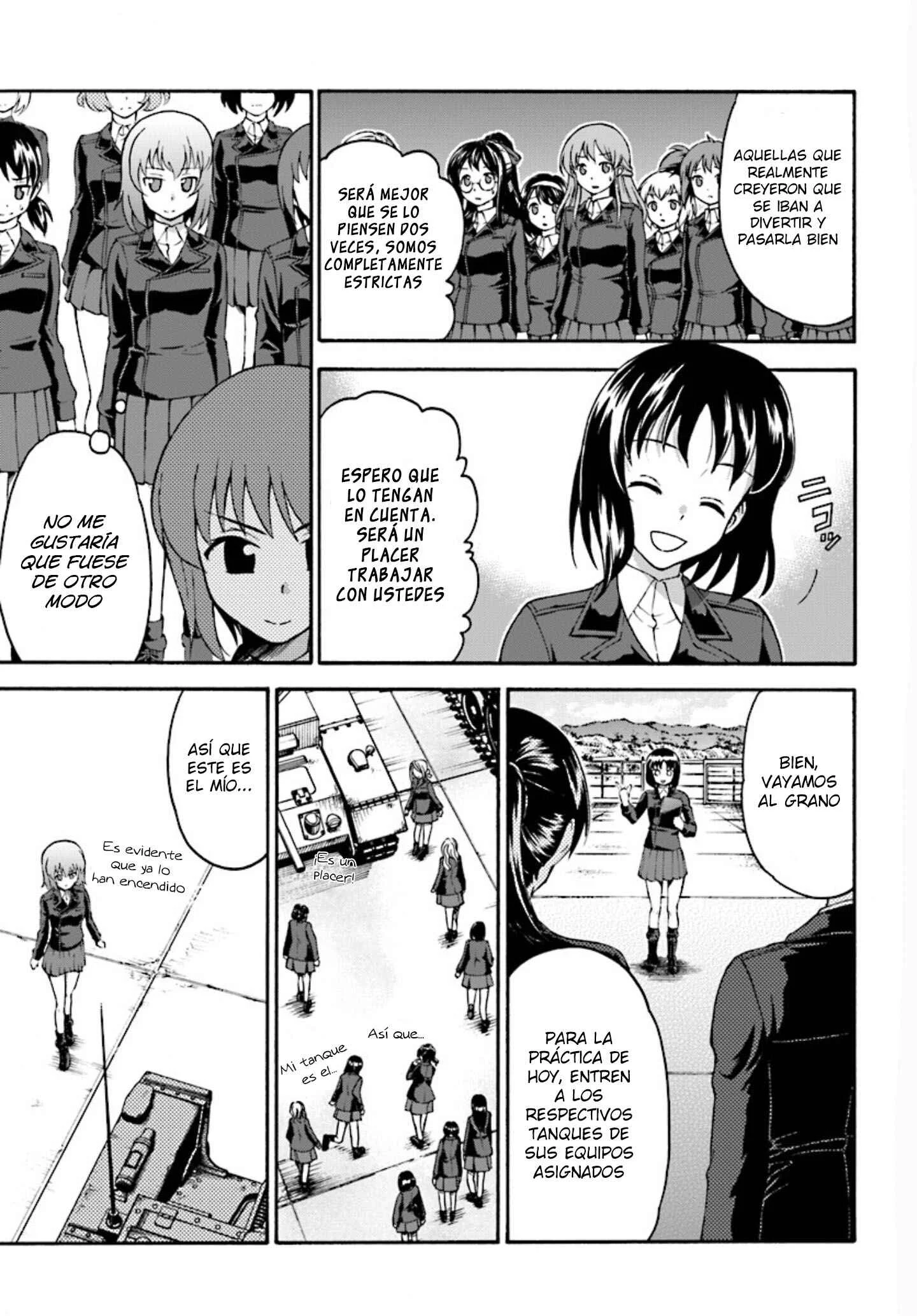 GIRLS und PANZER - phase.ERIKA Capítulo 1: La anhelada Kuromorimine - Page 12