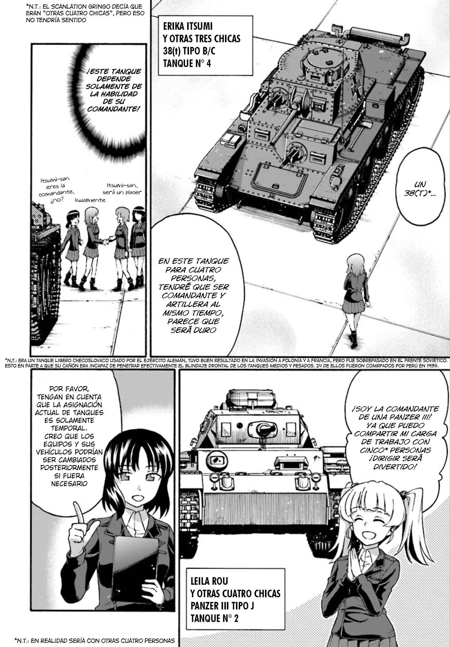 GIRLS und PANZER - phase.ERIKA Capítulo 1: La anhelada Kuromorimine - Page 13