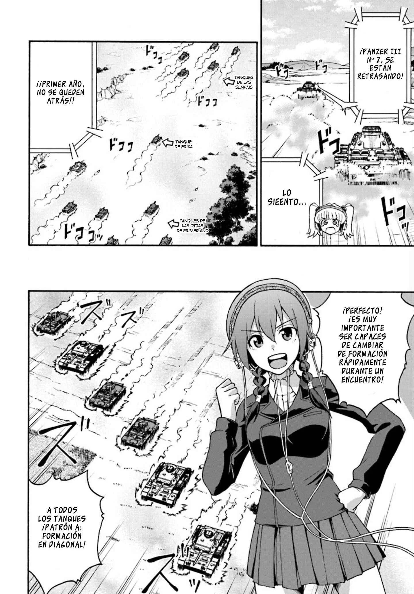 GIRLS und PANZER - phase.ERIKA Capítulo 1: La anhelada Kuromorimine - Page 17