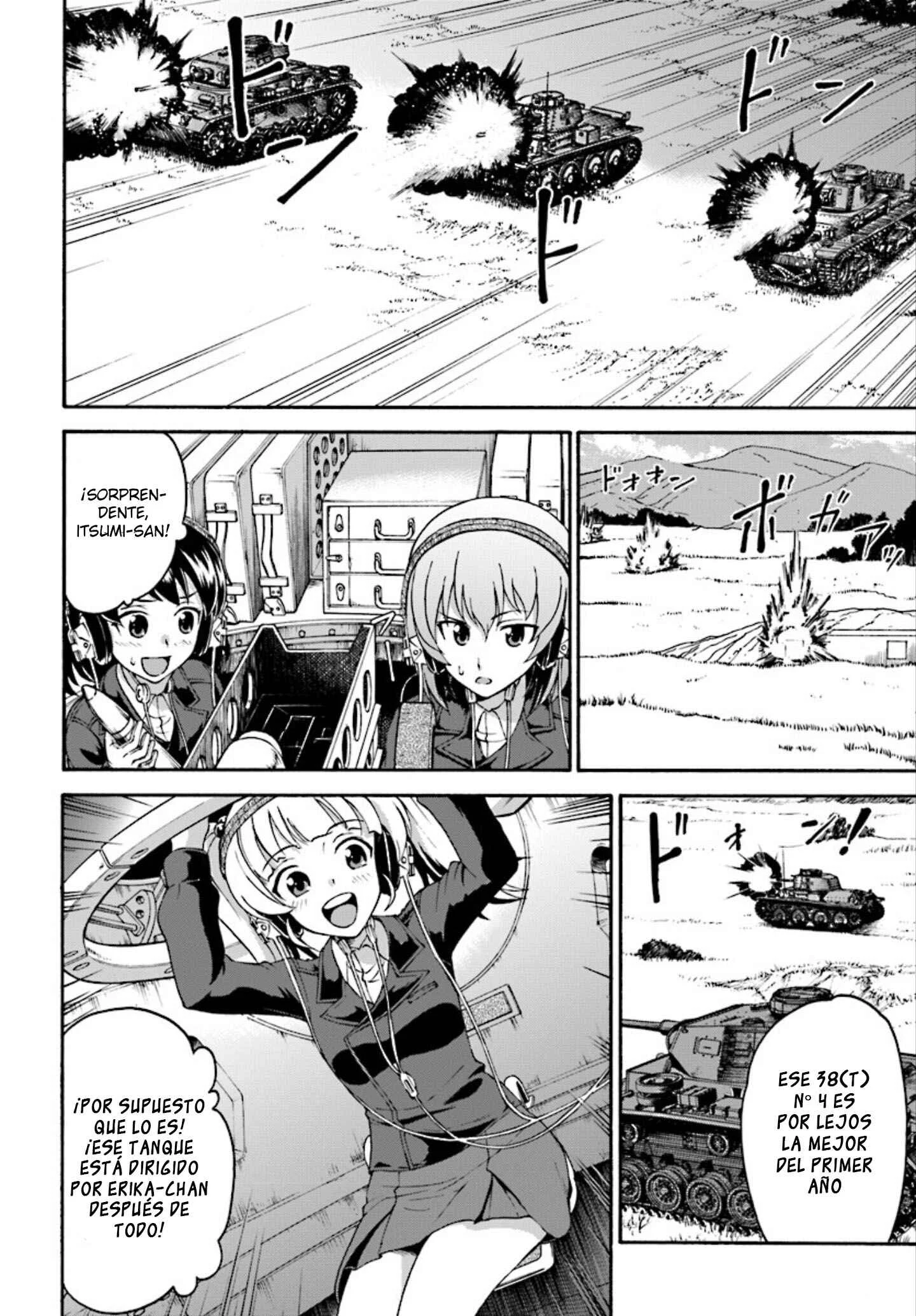 GIRLS und PANZER - phase.ERIKA Capítulo 1: La anhelada Kuromorimine - Page 19