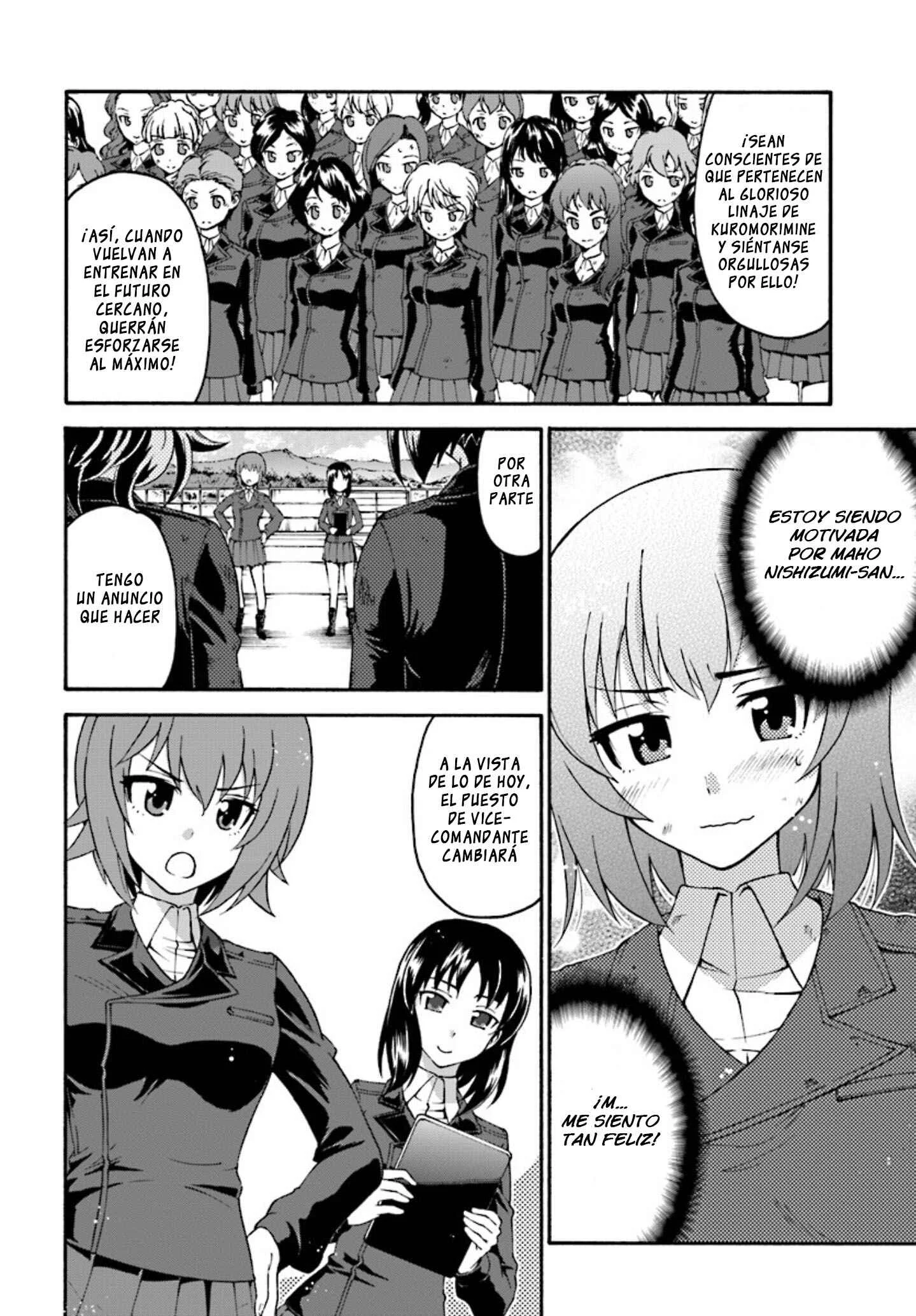 GIRLS und PANZER - phase.ERIKA Capítulo 1: La anhelada Kuromorimine - Page 23