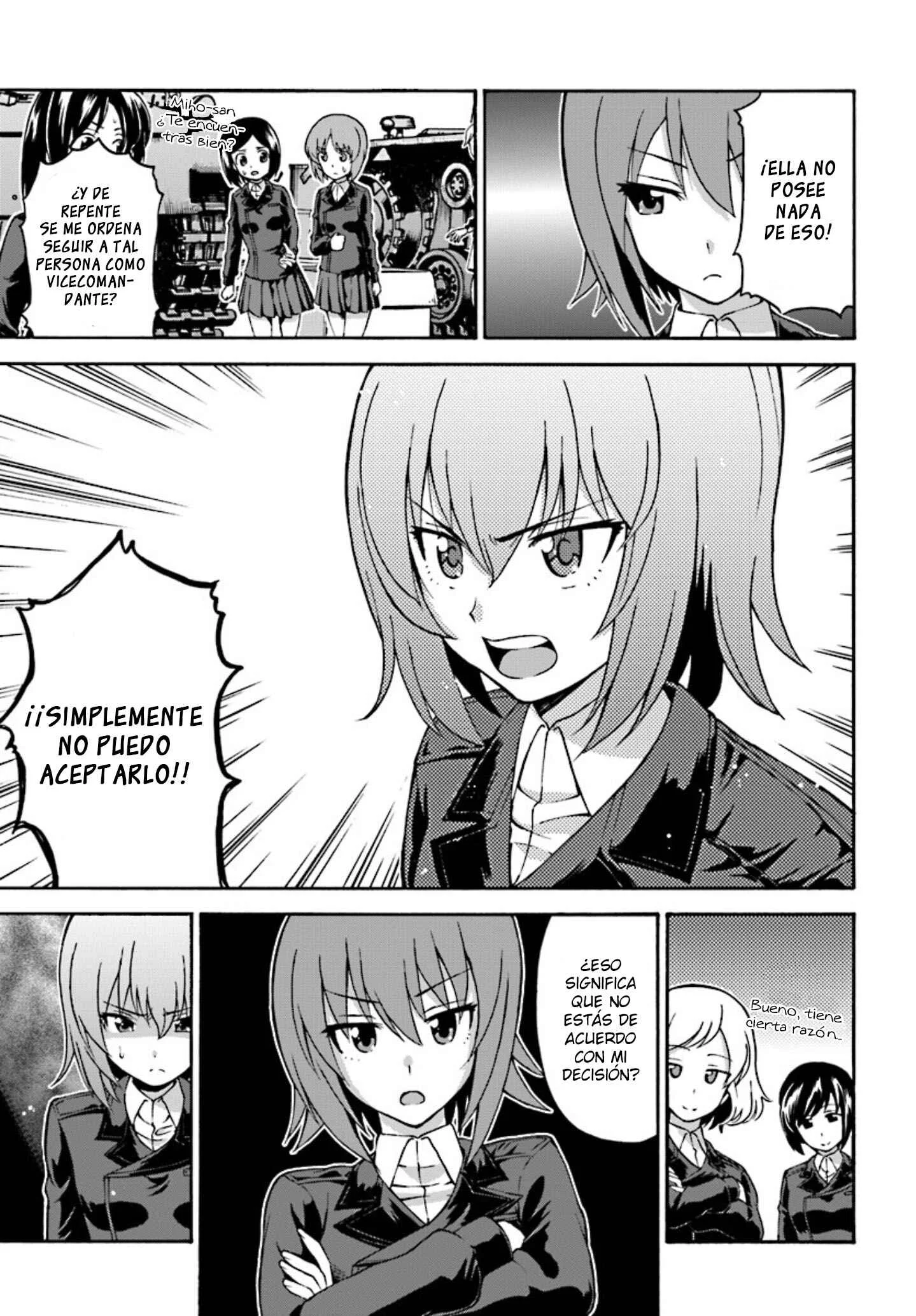 GIRLS und PANZER - phase.ERIKA Capítulo 2: Disonancia - Page 27