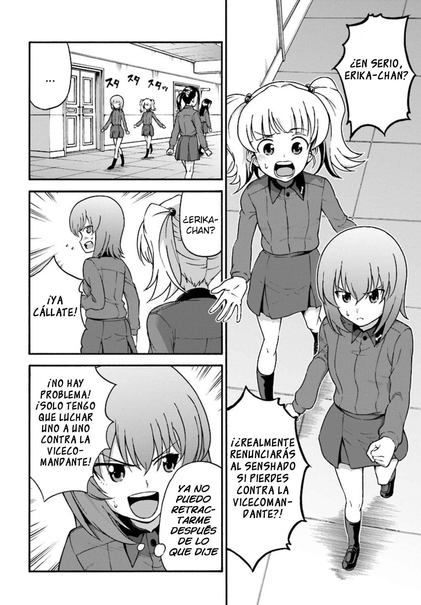 GIRLS und PANZER - phase.ERIKA Capítulo 3: La verdadera fuerza de Miho Nishizumi - Page 2
