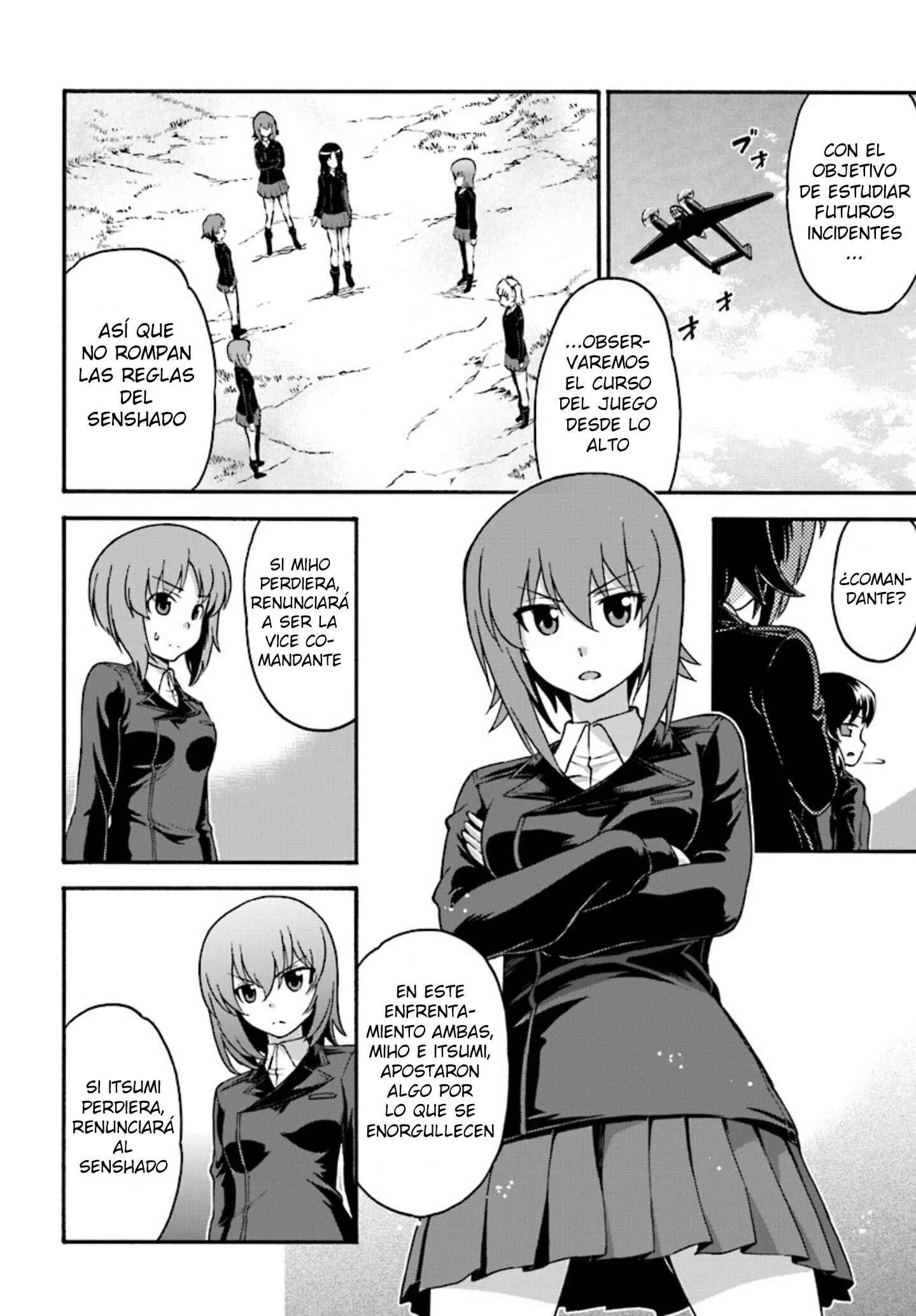 GIRLS und PANZER - phase.ERIKA Capítulo 3: La verdadera fuerza de Miho Nishizumi - Page 6