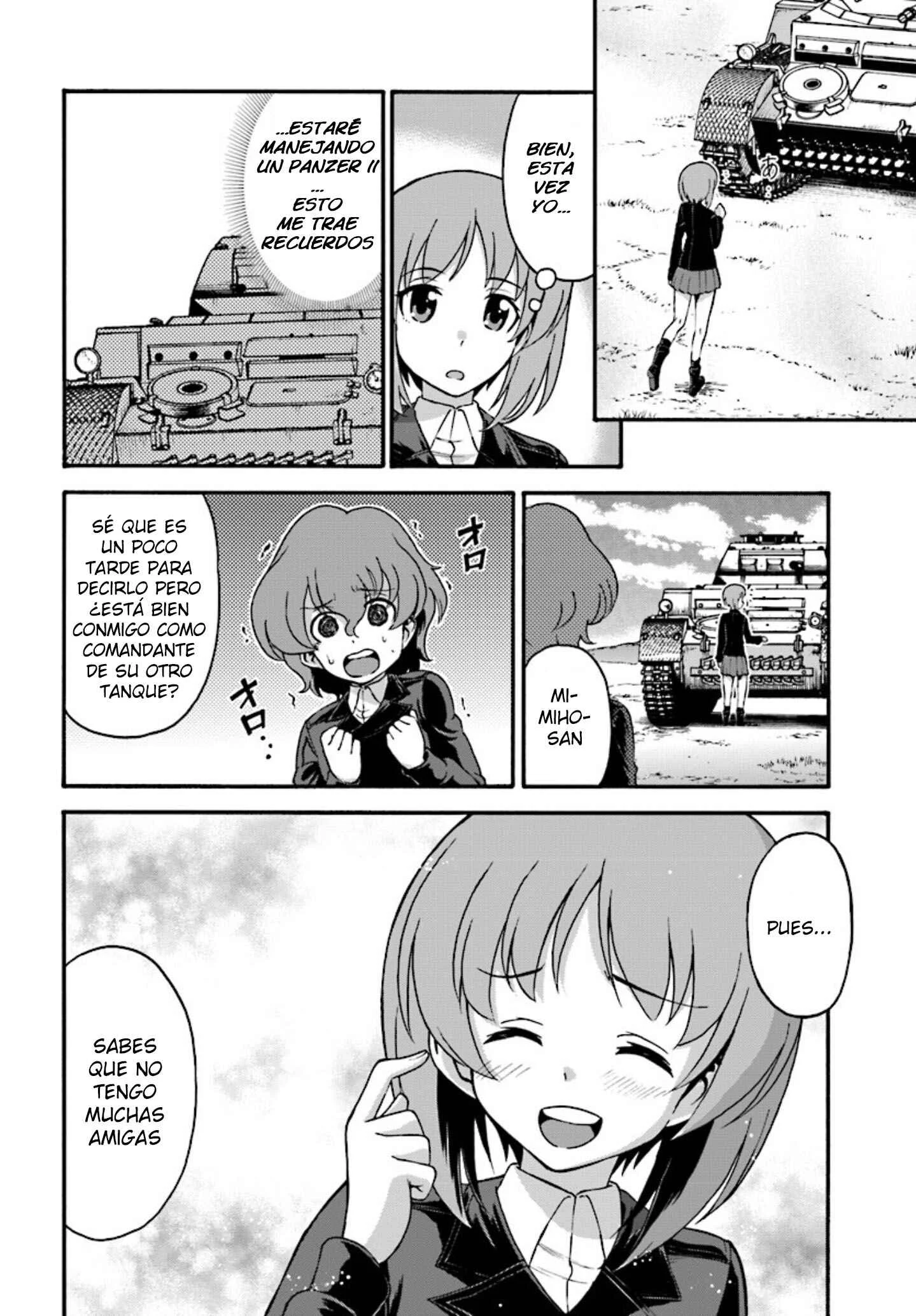 GIRLS und PANZER - phase.ERIKA Capítulo 3: La verdadera fuerza de Miho Nishizumi - Page 10