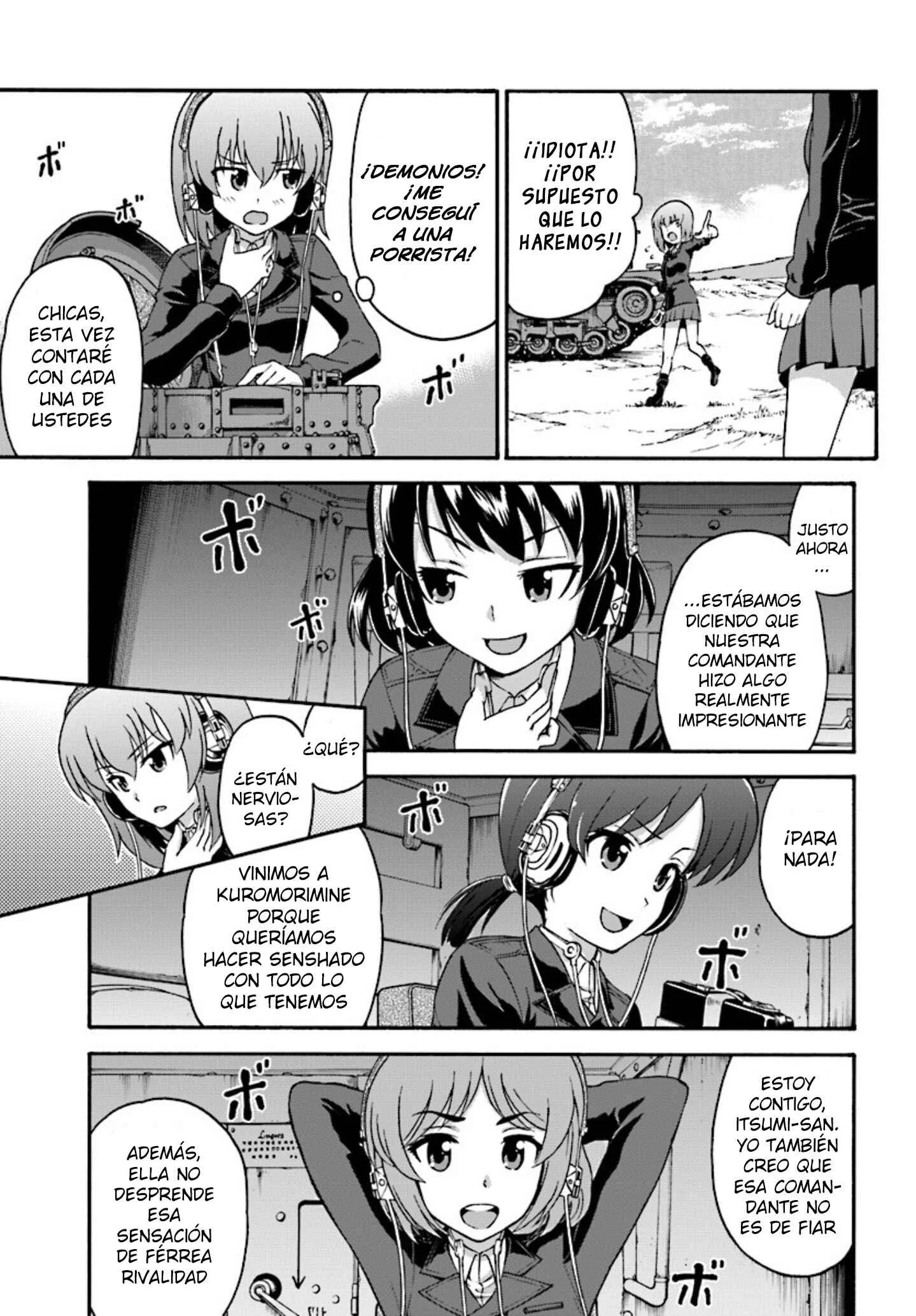GIRLS und PANZER - phase.ERIKA Capítulo 3: La verdadera fuerza de Miho Nishizumi - Page 15