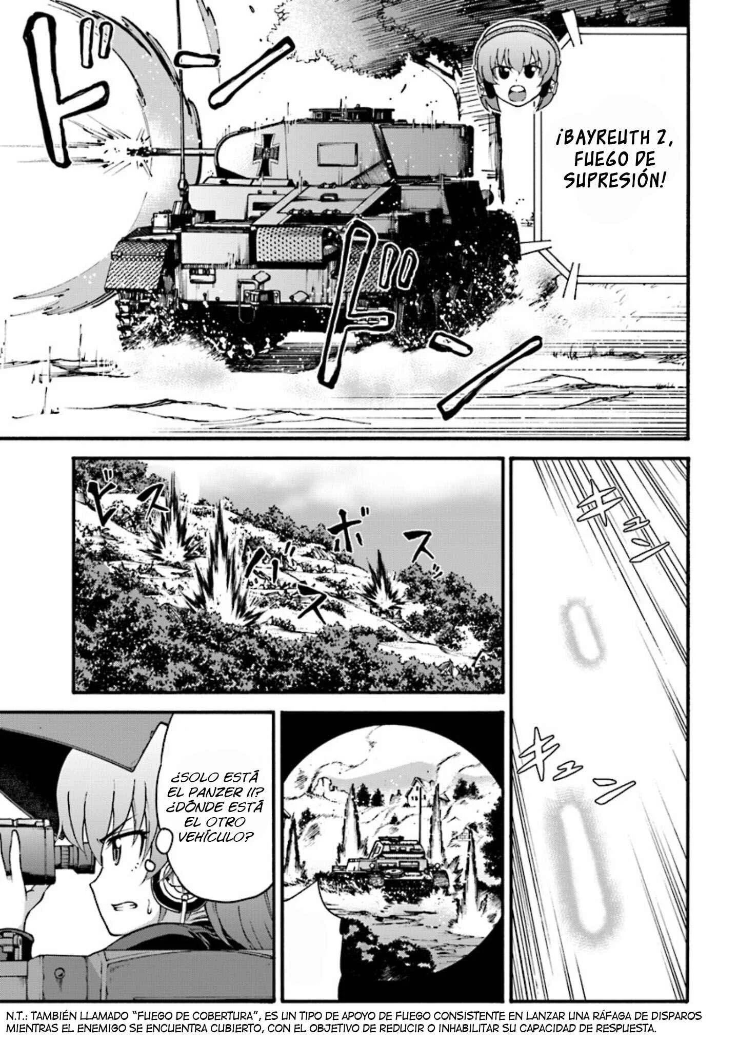 GIRLS und PANZER - phase.ERIKA Capítulo 3: La verdadera fuerza de Miho Nishizumi - Page 21