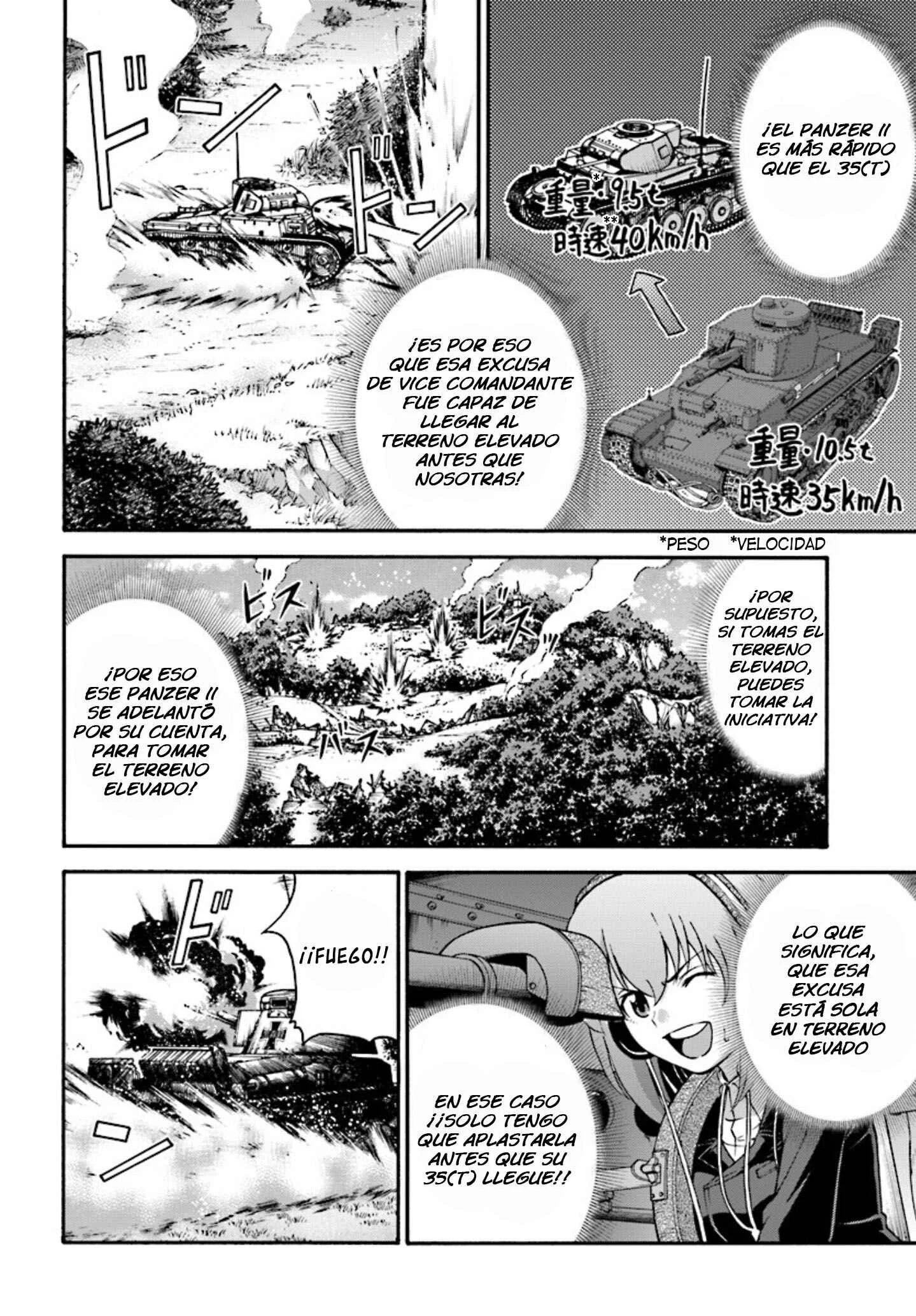 GIRLS und PANZER - phase.ERIKA Capítulo 3: La verdadera fuerza de Miho Nishizumi - Page 24