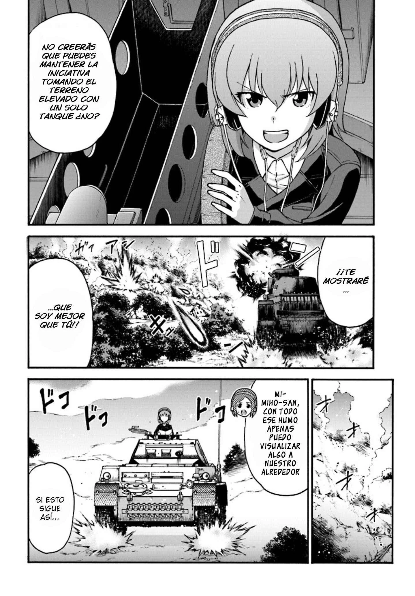 GIRLS und PANZER - phase.ERIKA Capítulo 3: La verdadera fuerza de Miho Nishizumi - Page 26