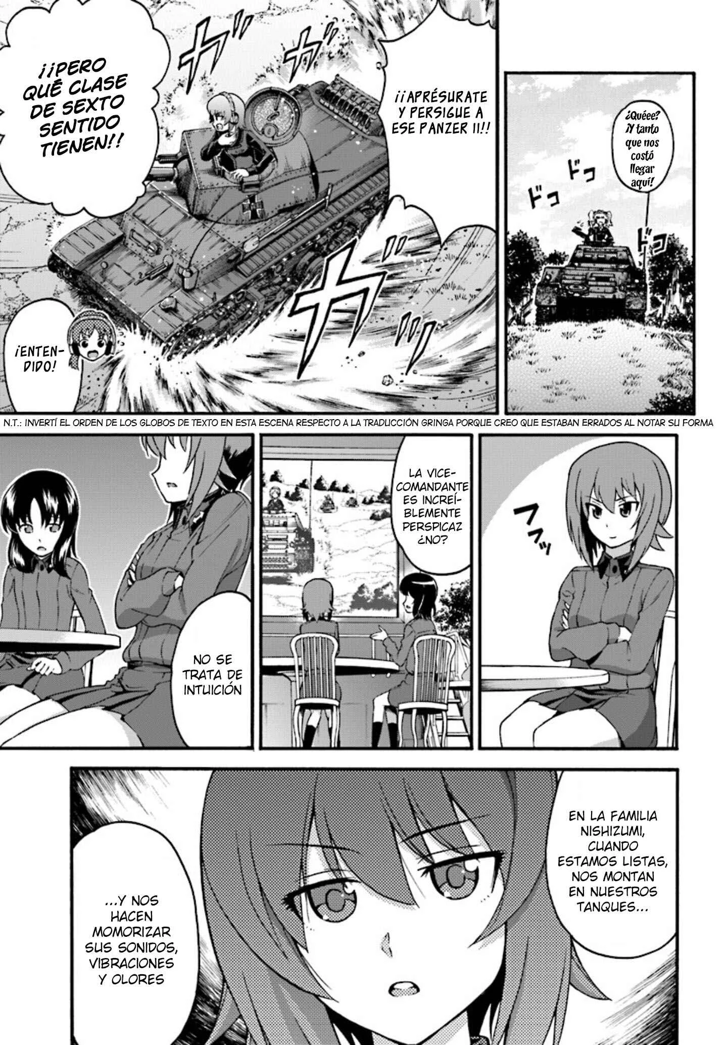 GIRLS und PANZER - phase.ERIKA Capítulo 3: La verdadera fuerza de Miho Nishizumi - Page 29