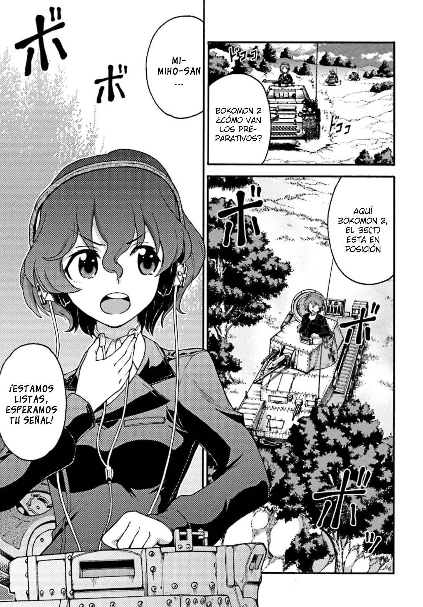 GIRLS und PANZER - phase.ERIKA Capítulo 3: La verdadera fuerza de Miho Nishizumi - Page 31