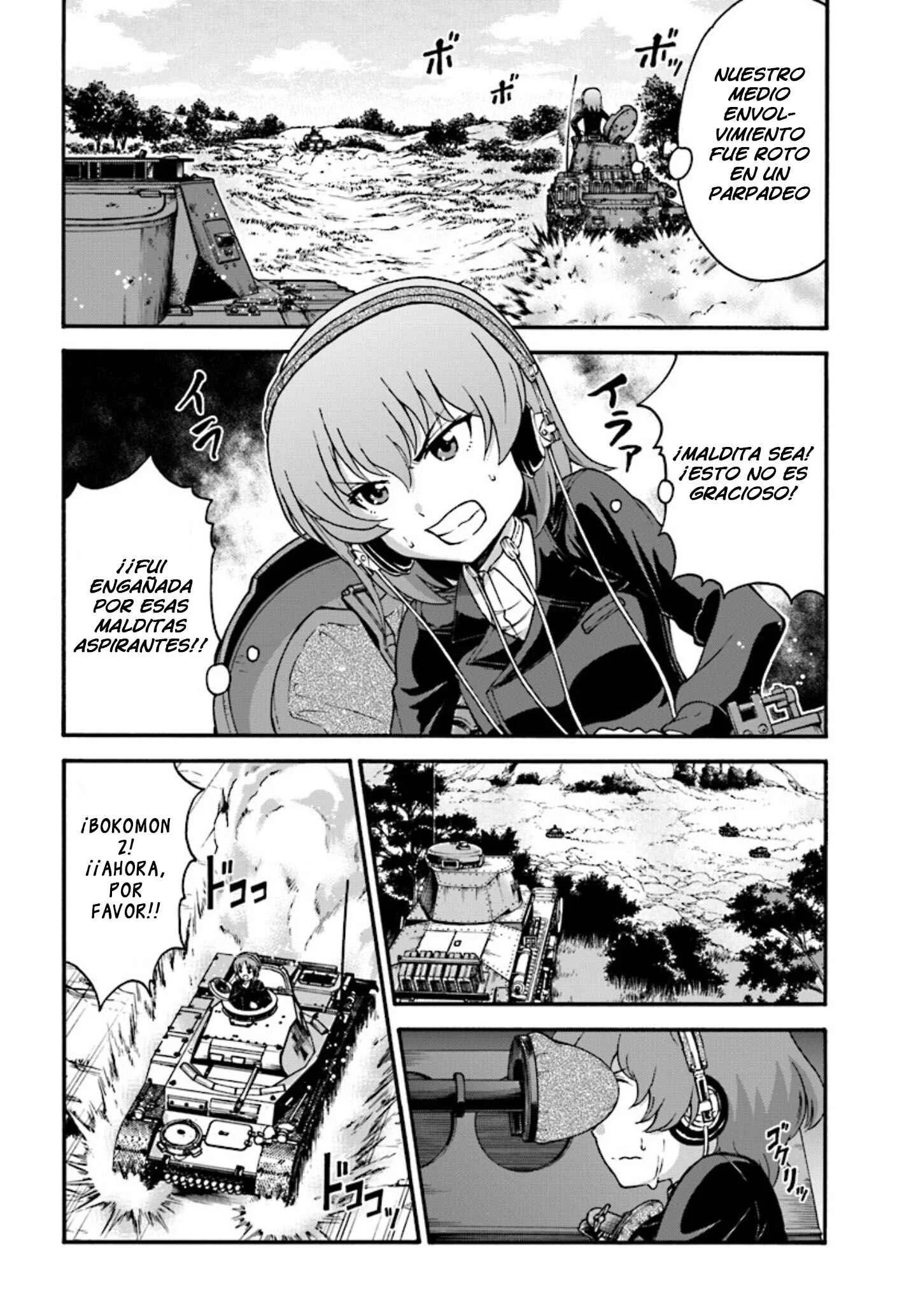 GIRLS und PANZER - phase.ERIKA Capítulo 3: La verdadera fuerza de Miho Nishizumi - Page 32