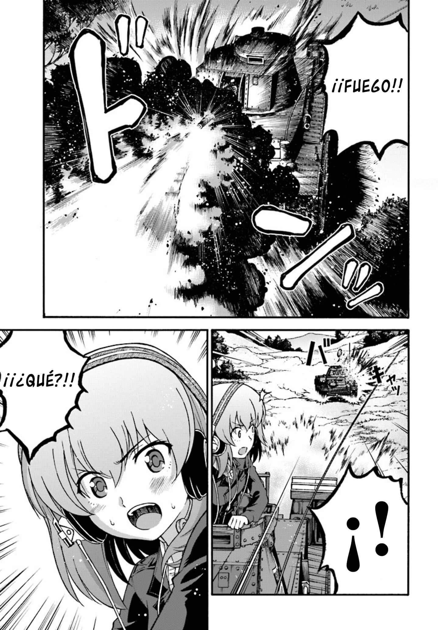 GIRLS und PANZER - phase.ERIKA Capítulo 3: La verdadera fuerza de Miho Nishizumi - Page 33