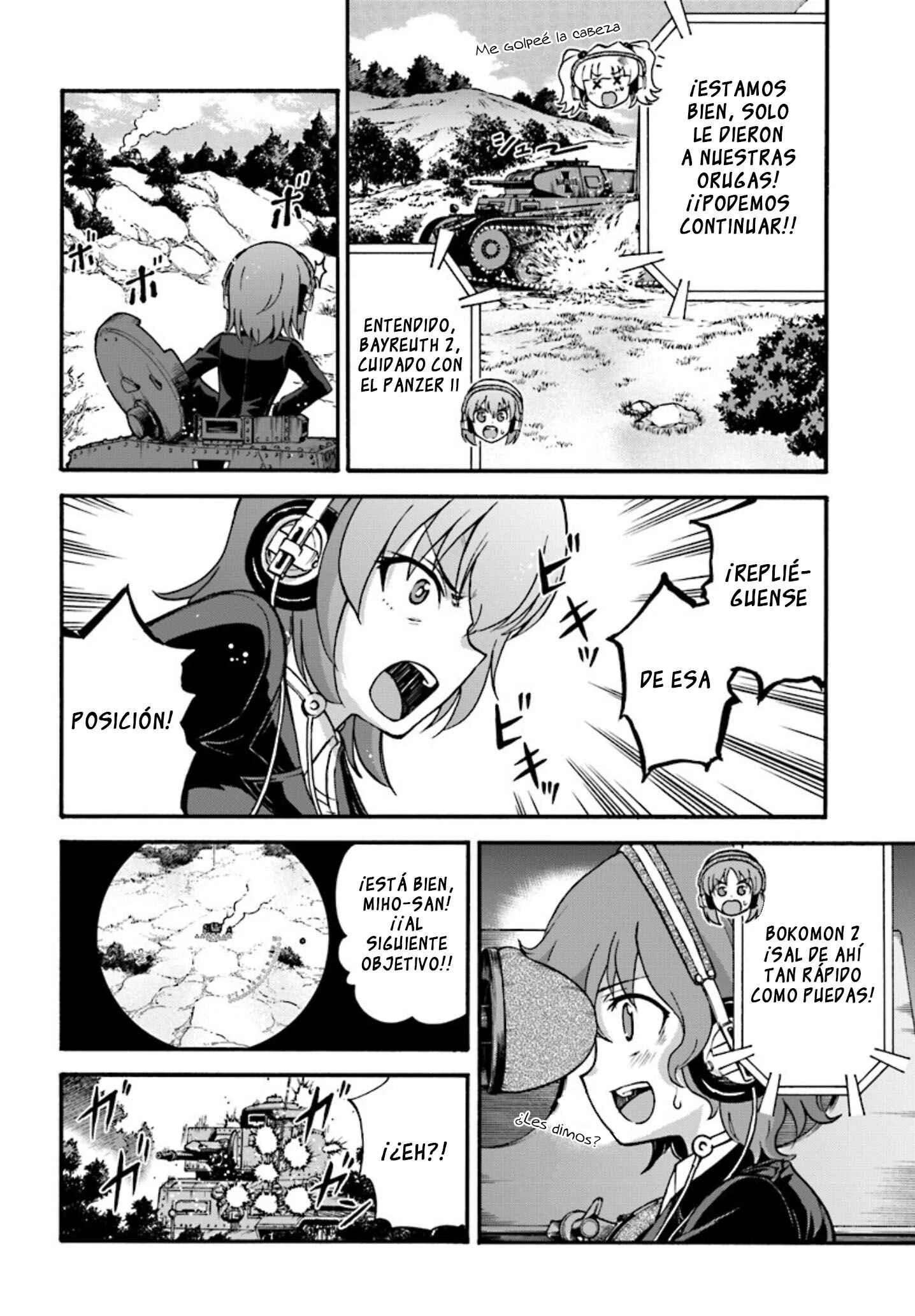 GIRLS und PANZER - phase.ERIKA Capítulo 3: La verdadera fuerza de Miho Nishizumi - Page 34
