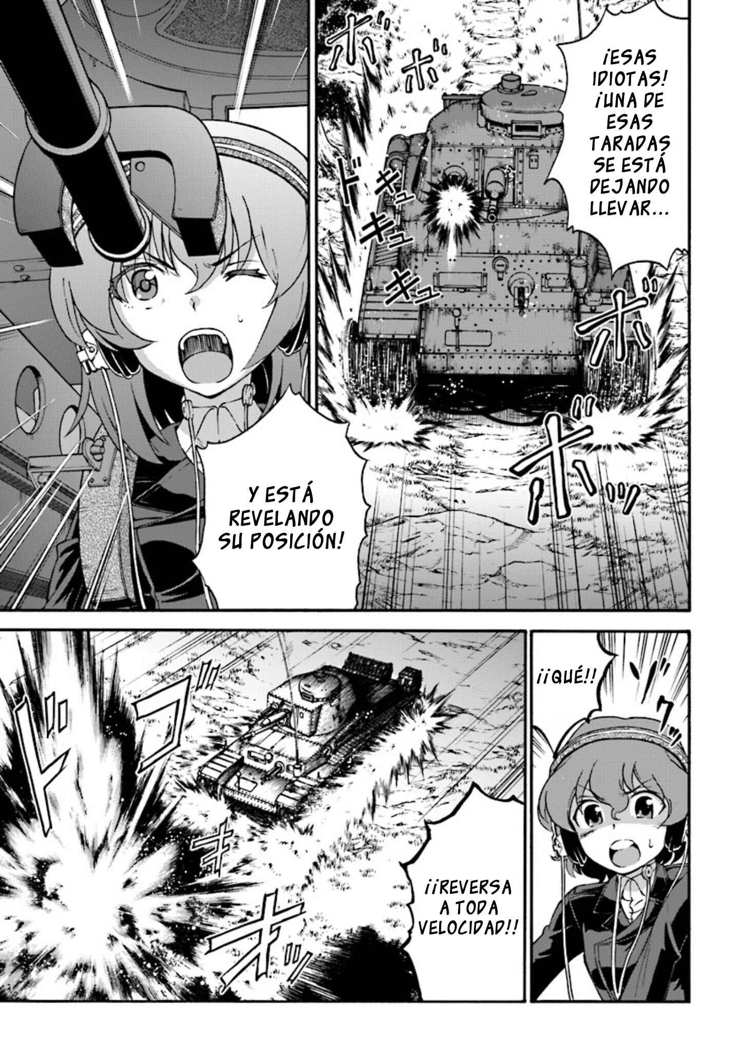 GIRLS und PANZER - phase.ERIKA Capítulo 3: La verdadera fuerza de Miho Nishizumi - Page 35