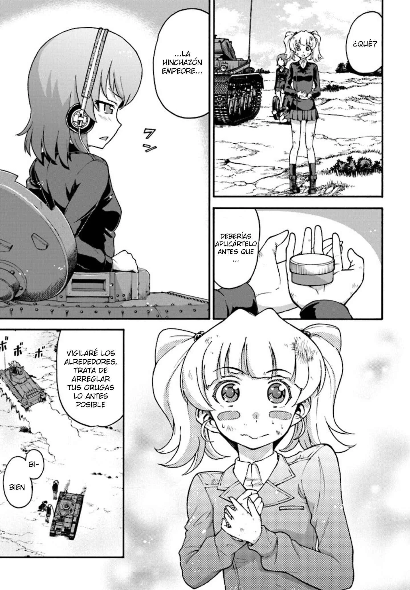 GIRLS und PANZER - phase.ERIKA Capítulo 3: La verdadera fuerza de Miho Nishizumi - Page 37