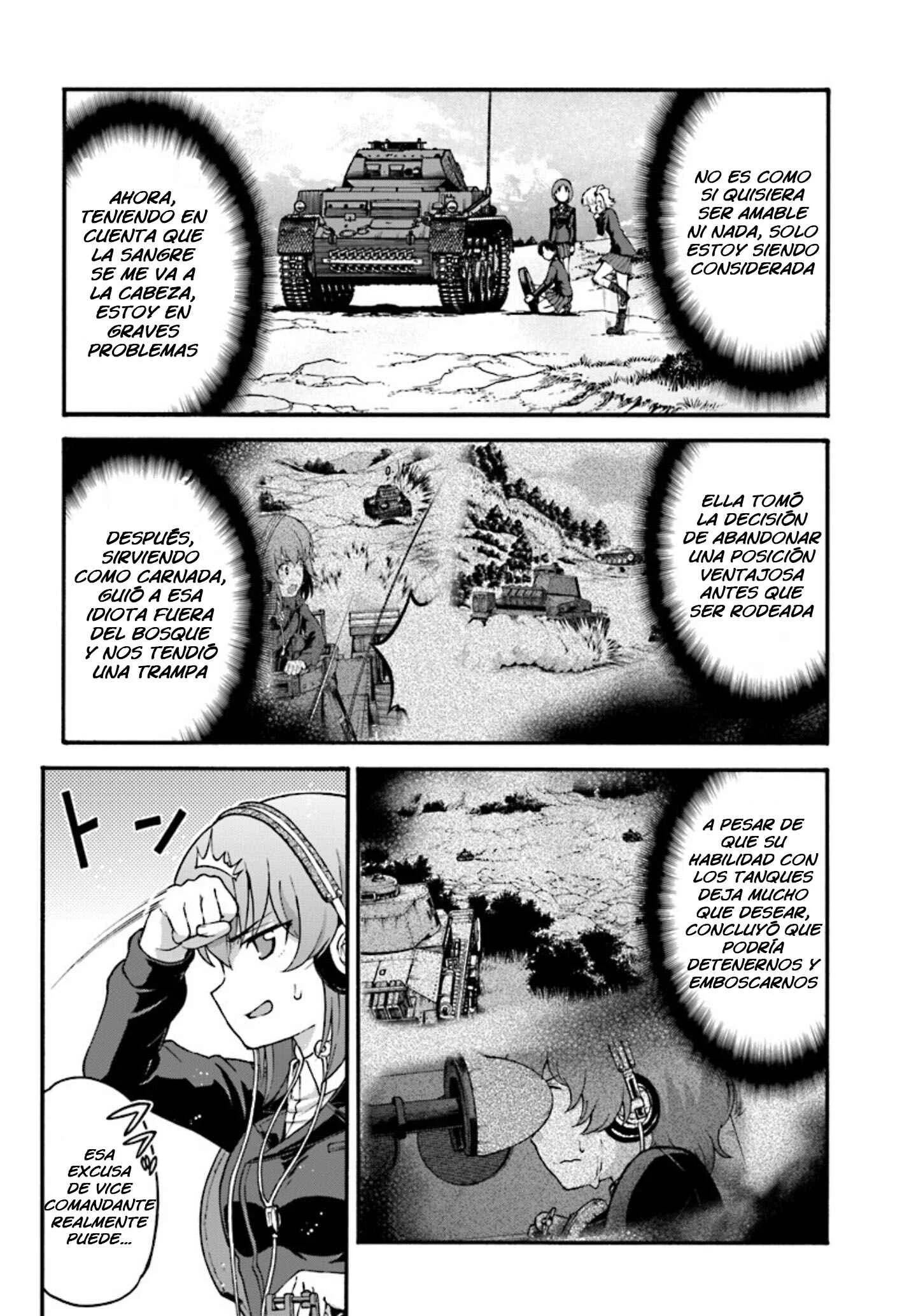 GIRLS und PANZER - phase.ERIKA Capítulo 3: La verdadera fuerza de Miho Nishizumi - Page 38
