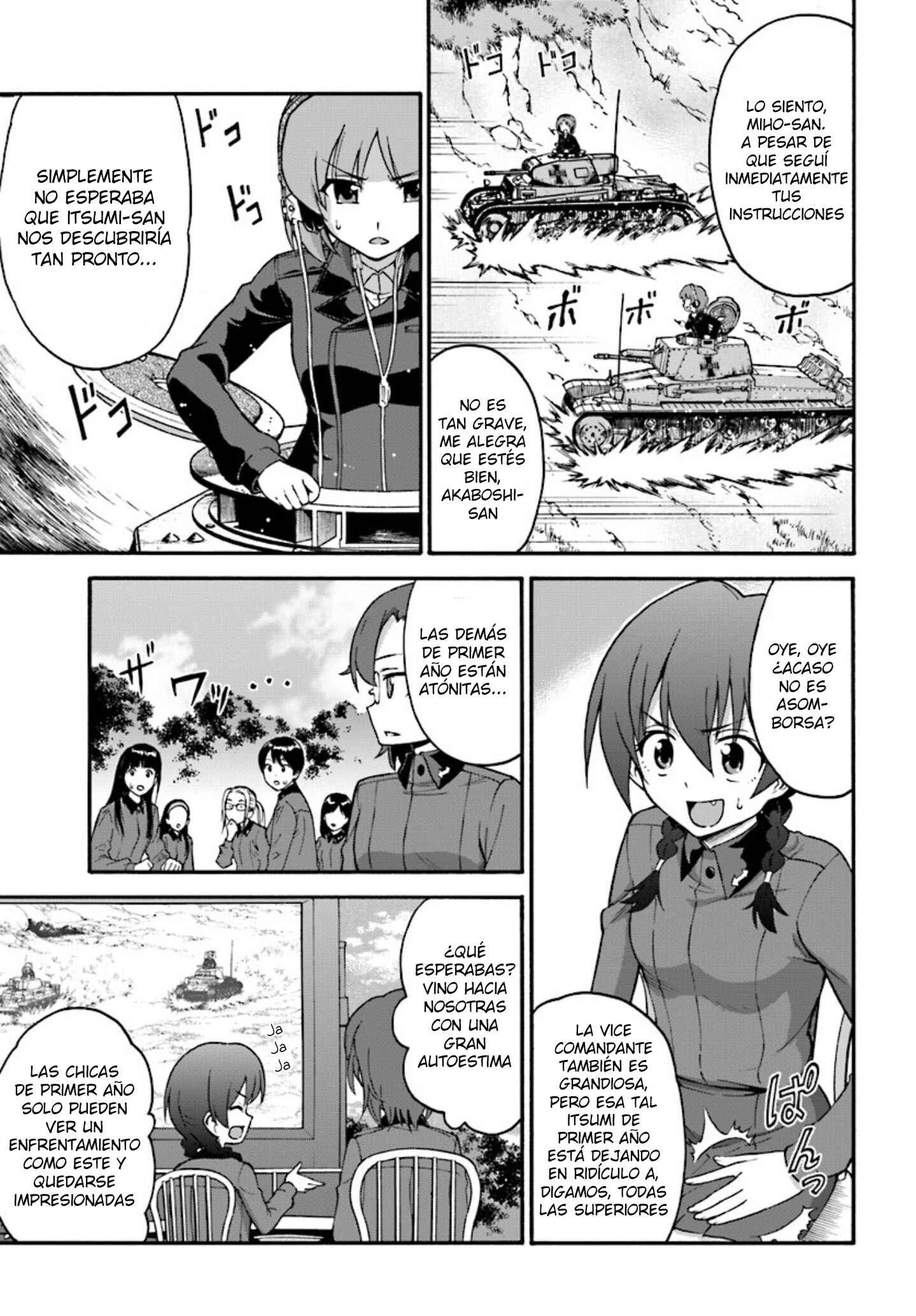 GIRLS und PANZER - phase.ERIKA Capítulo 3: La verdadera fuerza de Miho Nishizumi - Page 39
