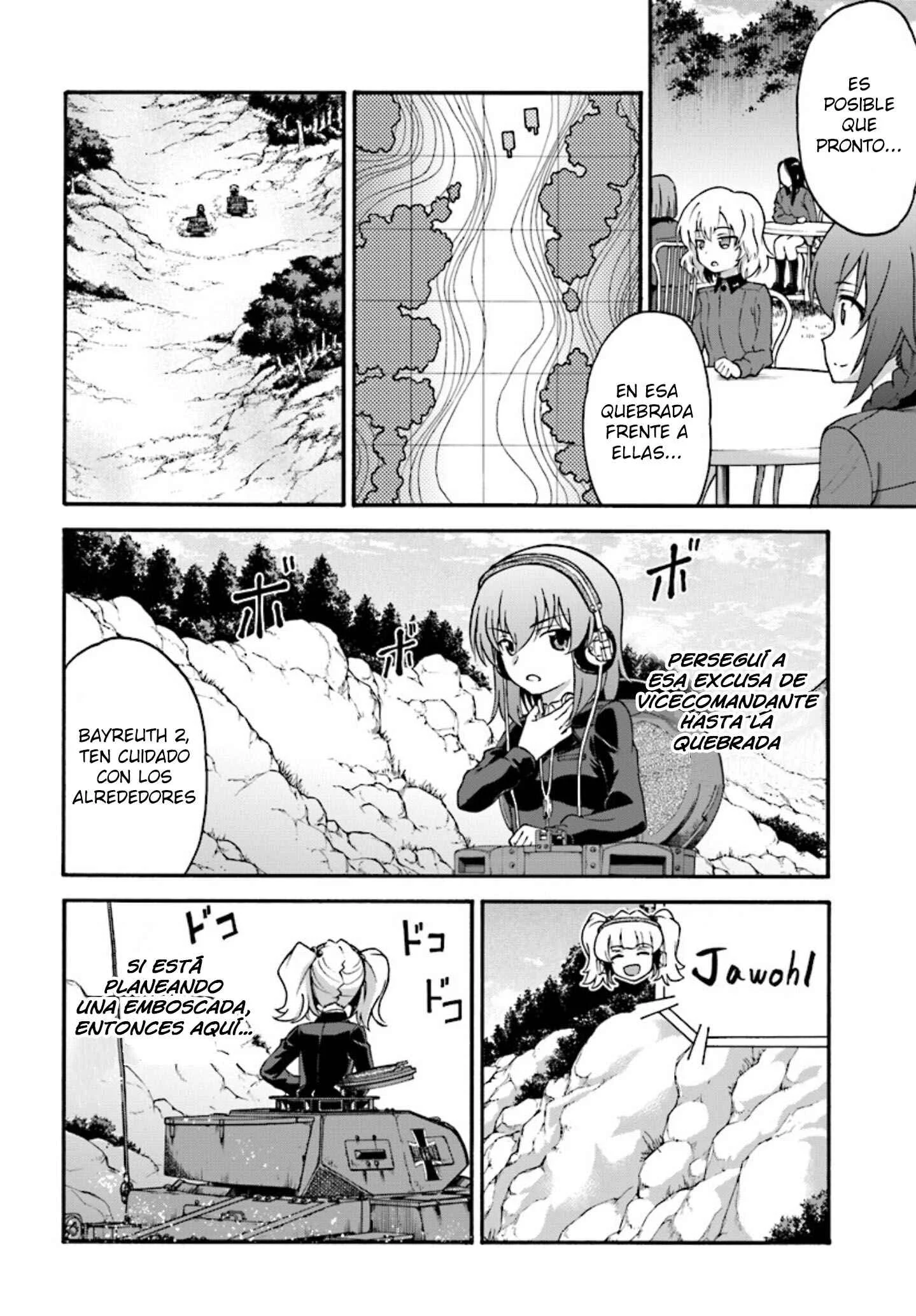 GIRLS und PANZER - phase.ERIKA Capítulo 3: La verdadera fuerza de Miho Nishizumi - Page 40