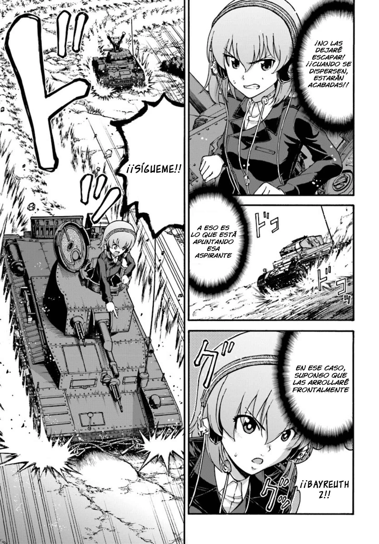 GIRLS und PANZER - phase.ERIKA Capítulo 3: La verdadera fuerza de Miho Nishizumi - Page 43