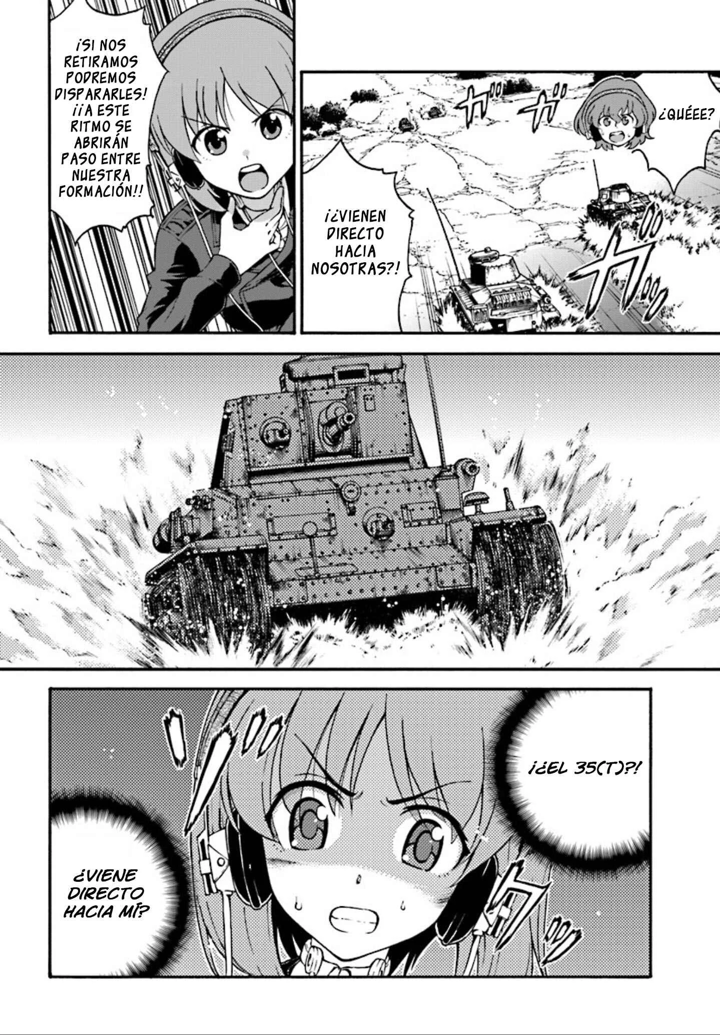 GIRLS und PANZER - phase.ERIKA Capítulo 3: La verdadera fuerza de Miho Nishizumi - Page 44