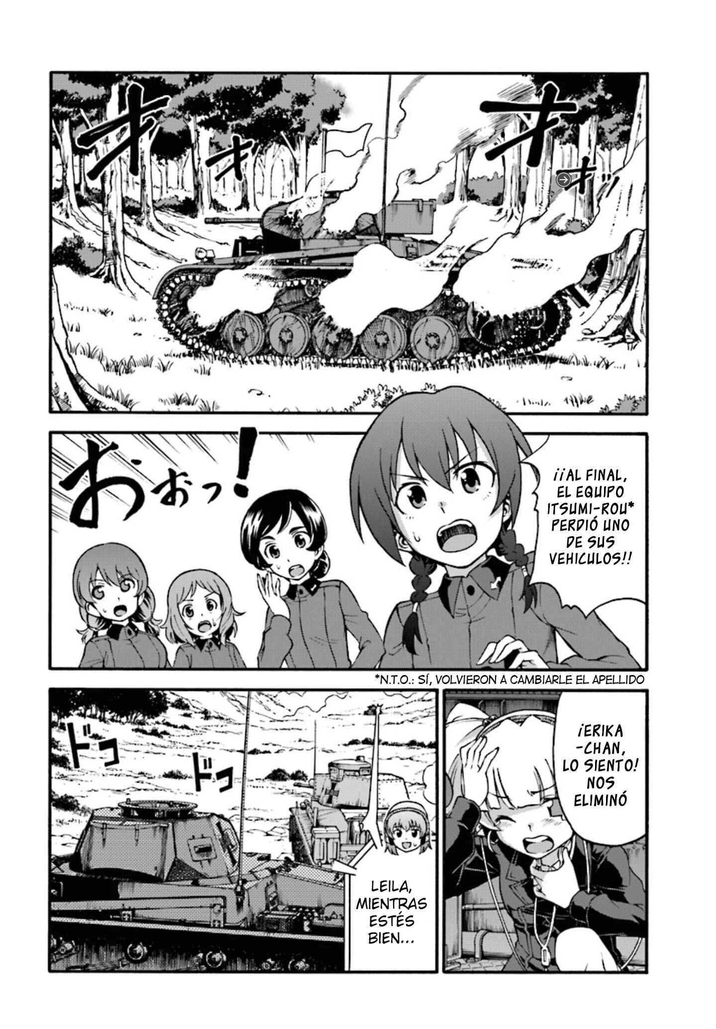 GIRLS und PANZER - phase.ERIKA Capítulo 4: Las dos cicatrices - Page 2