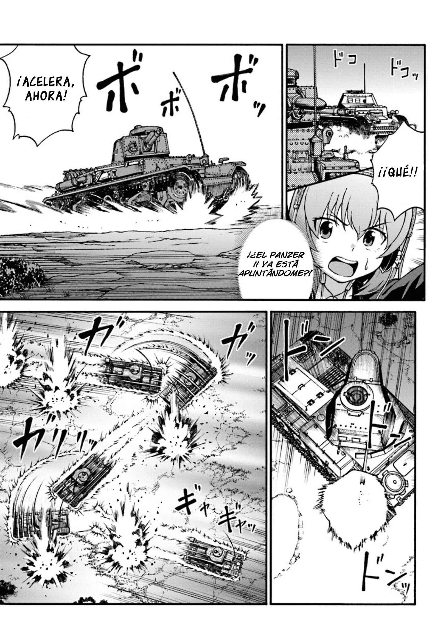 GIRLS und PANZER - phase.ERIKA Capítulo 4: Las dos cicatrices - Page 3