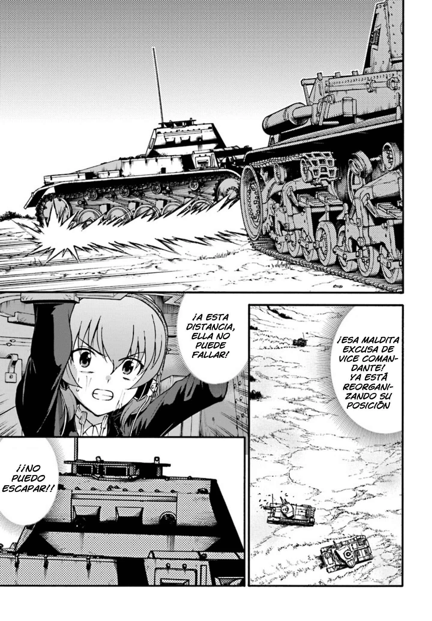 GIRLS und PANZER - phase.ERIKA Capítulo 4: Las dos cicatrices - Page 5