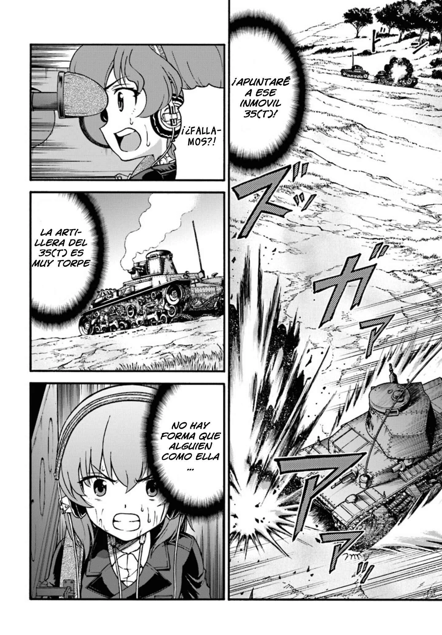 GIRLS und PANZER - phase.ERIKA Capítulo 4: Las dos cicatrices - Page 8