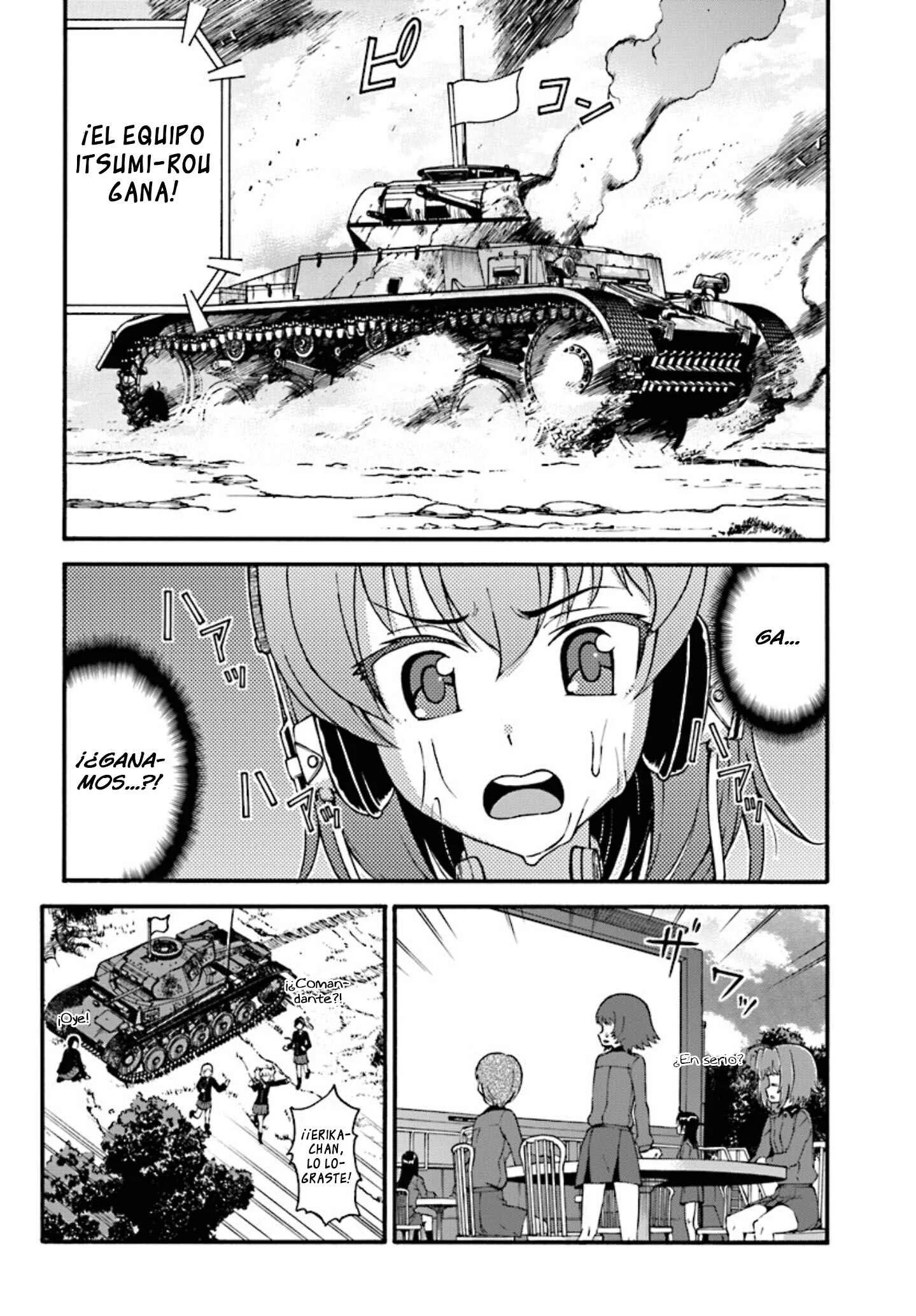 GIRLS und PANZER - phase.ERIKA Capítulo 4: Las dos cicatrices - Page 14
