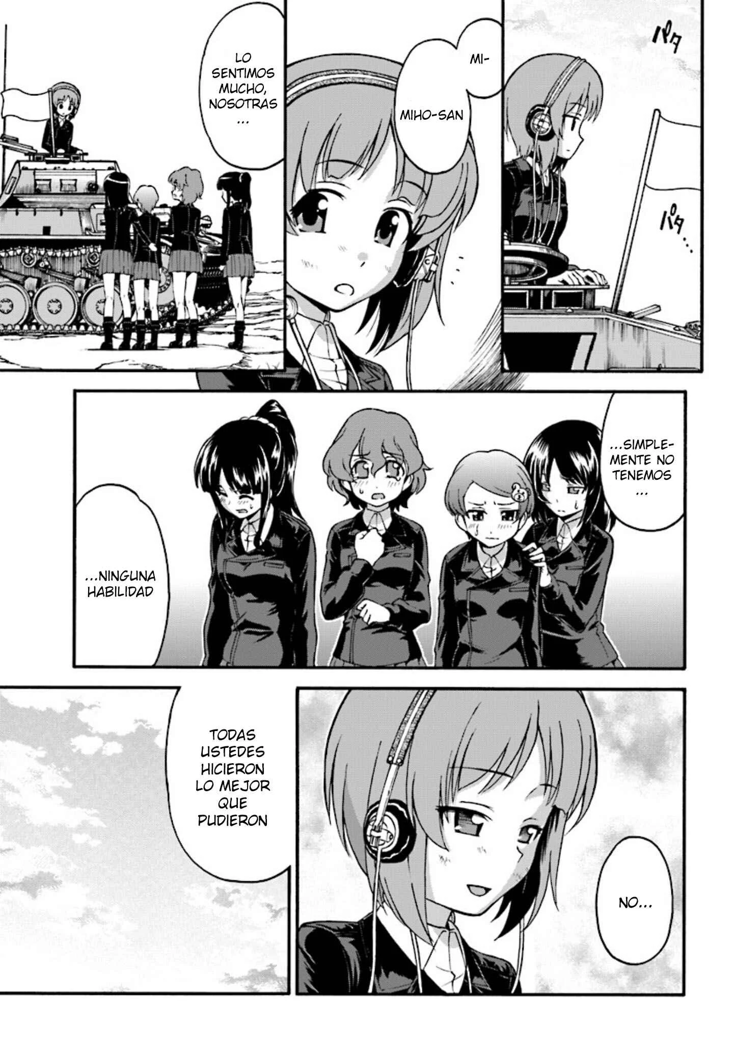 GIRLS und PANZER - phase.ERIKA Capítulo 4: Las dos cicatrices - Page 15