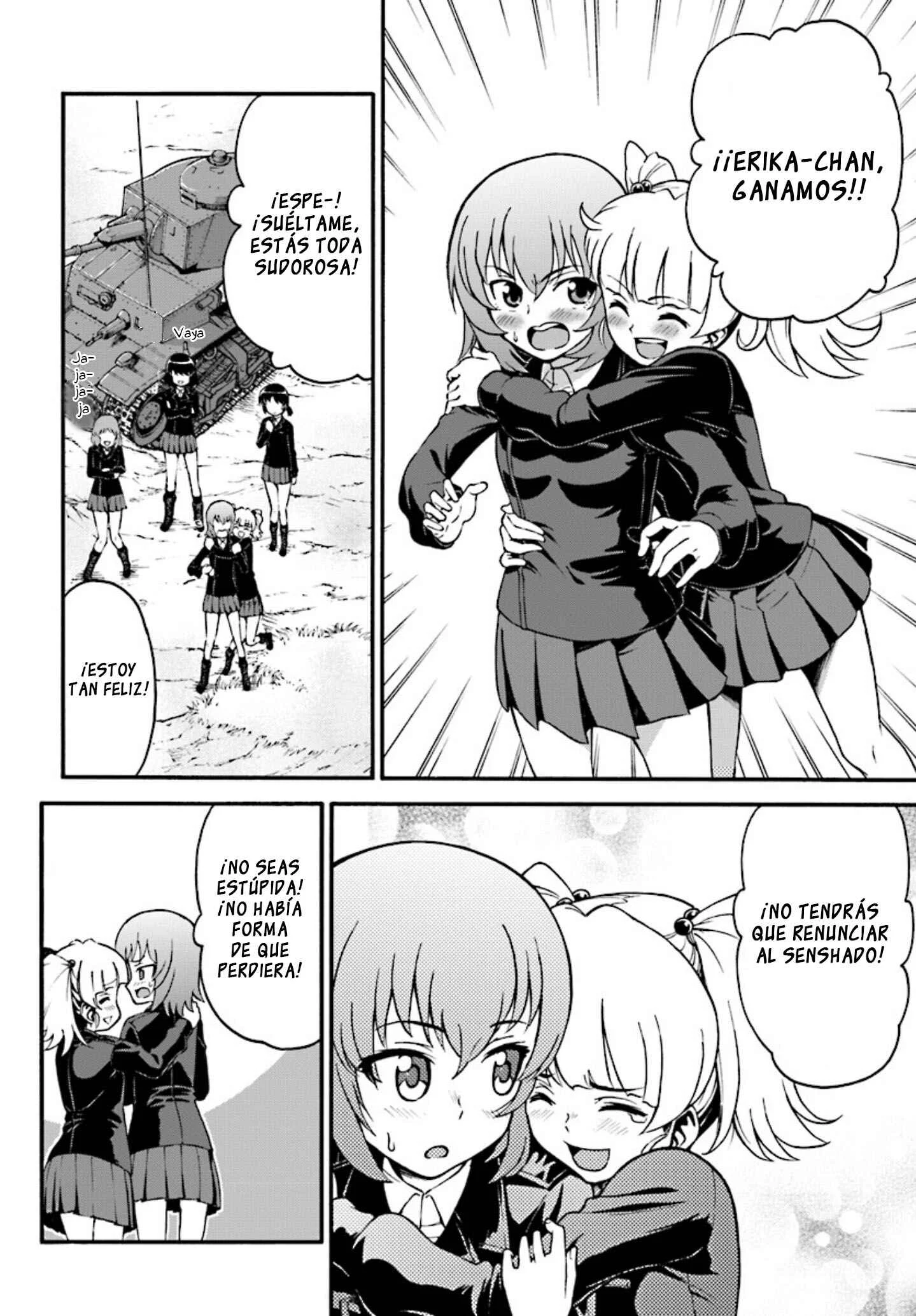 GIRLS und PANZER - phase.ERIKA Capítulo 4: Las dos cicatrices - Page 16