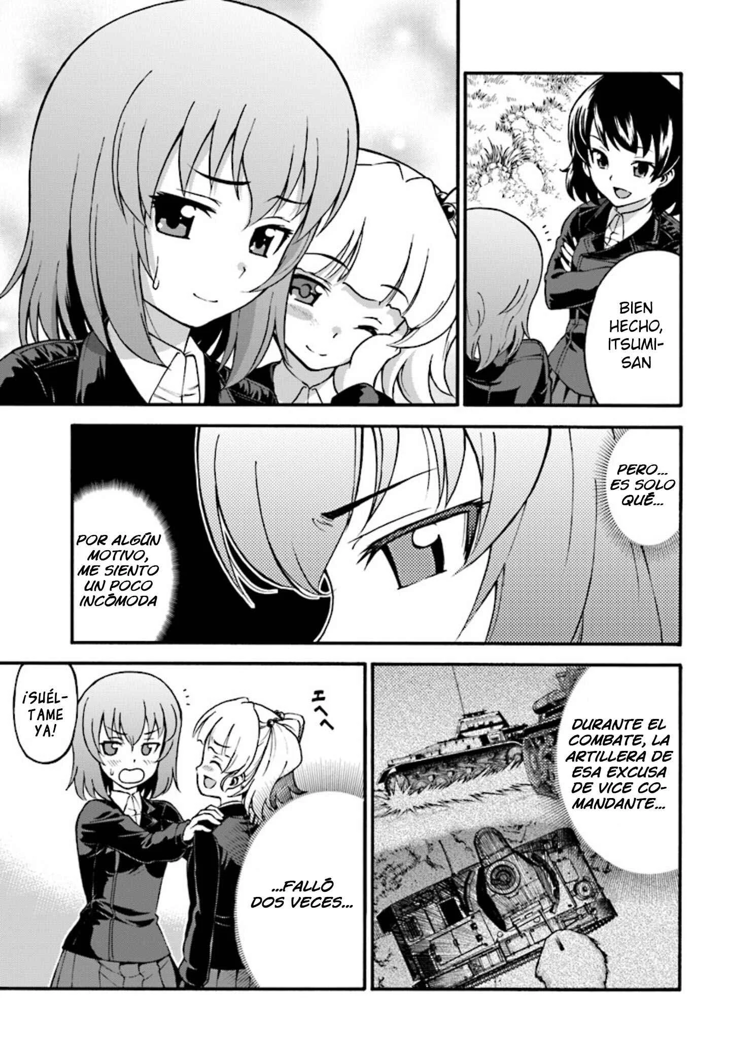 GIRLS und PANZER - phase.ERIKA Capítulo 4: Las dos cicatrices - Page 17
