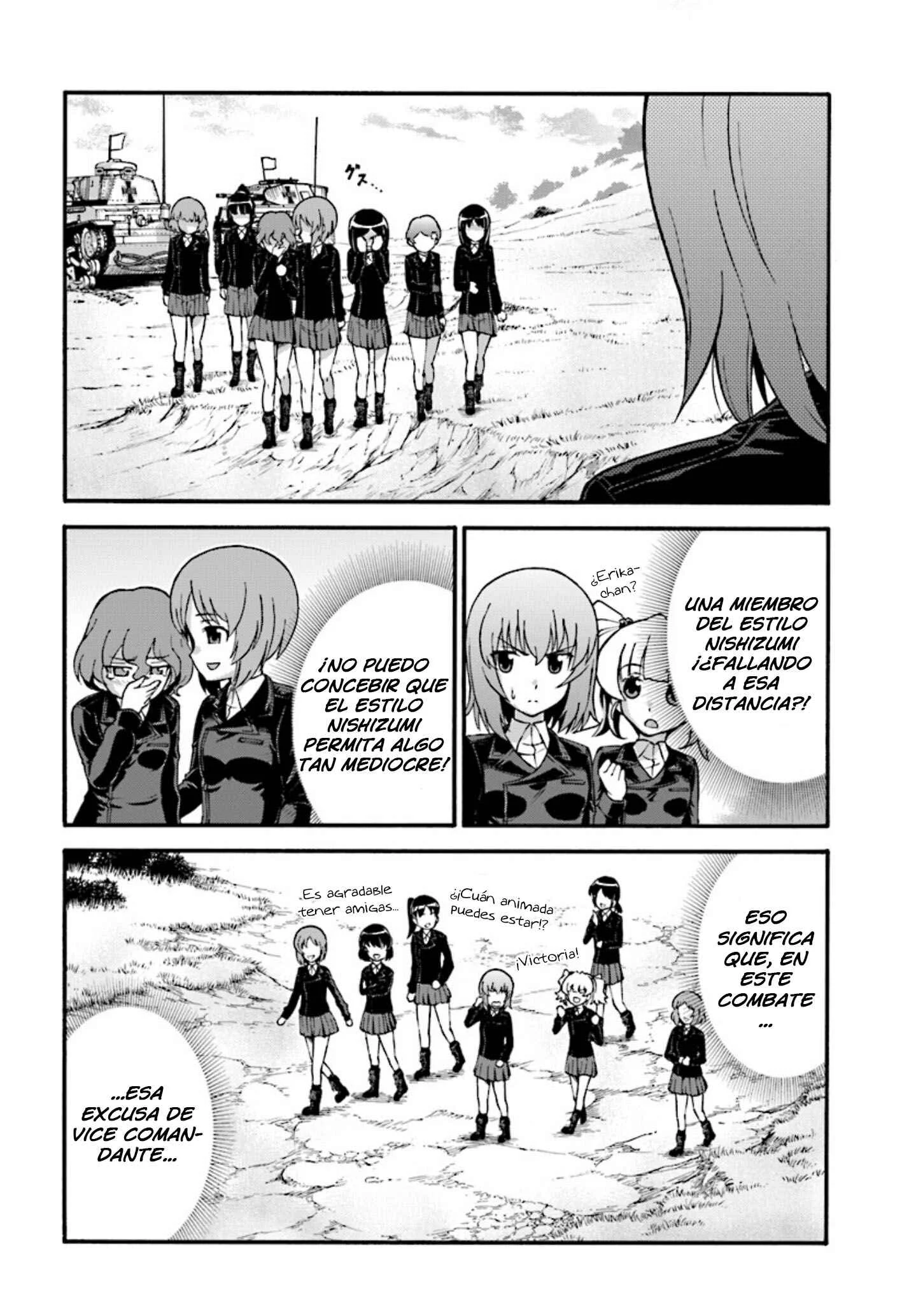 GIRLS und PANZER - phase.ERIKA Capítulo 4: Las dos cicatrices - Page 18