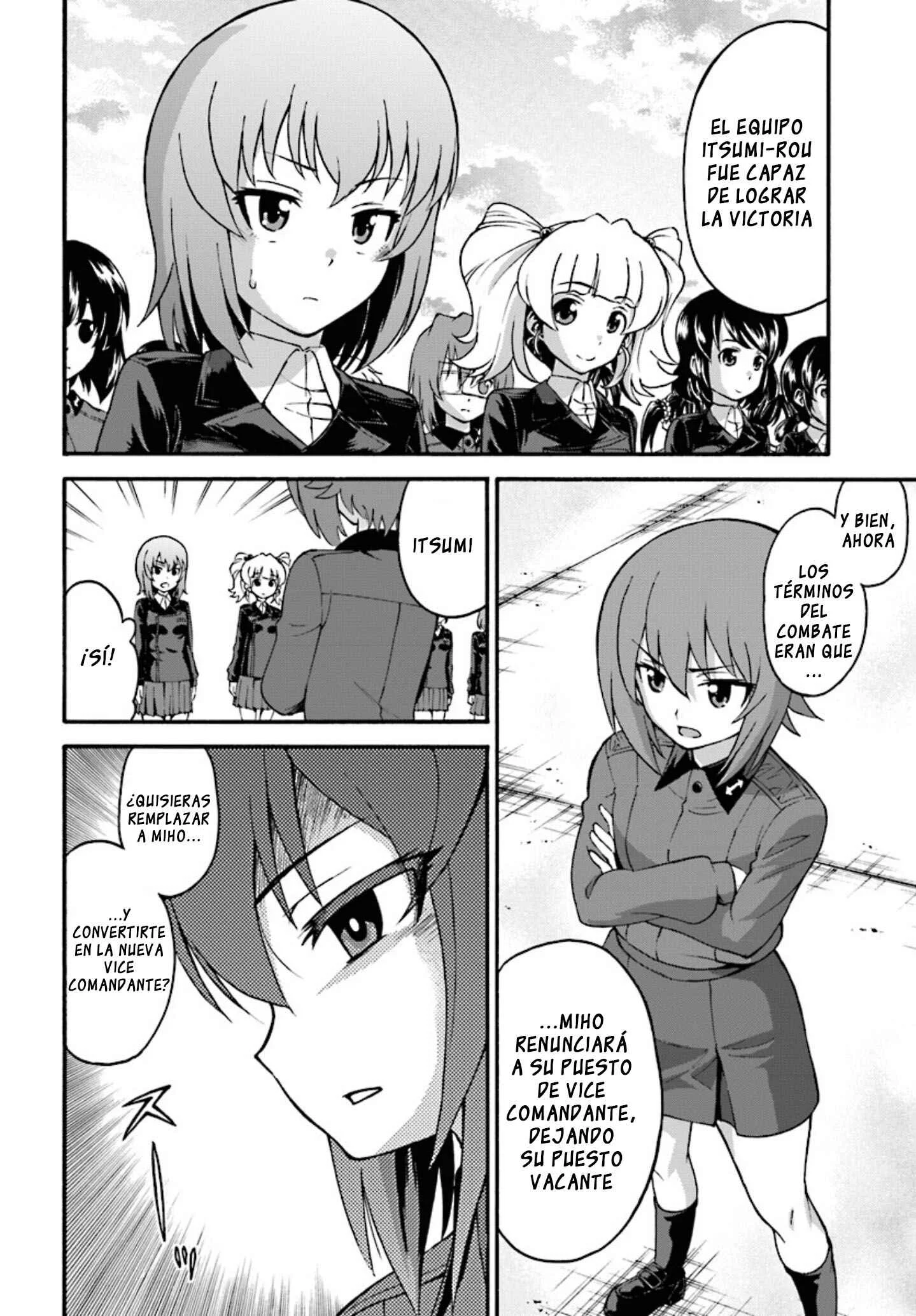 GIRLS und PANZER - phase.ERIKA Capítulo 4: Las dos cicatrices - Page 20