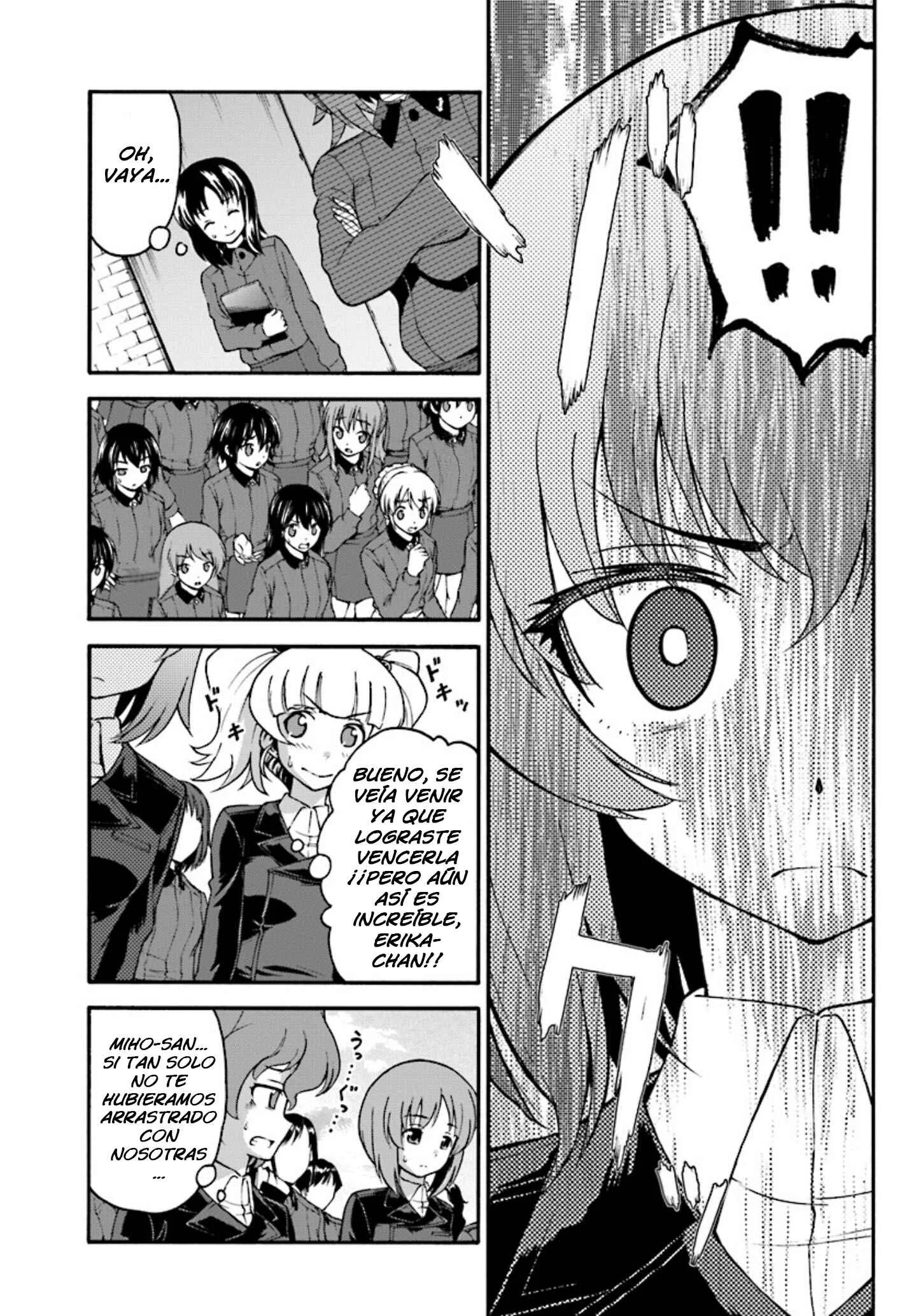 GIRLS und PANZER - phase.ERIKA Capítulo 4: Las dos cicatrices - Page 21