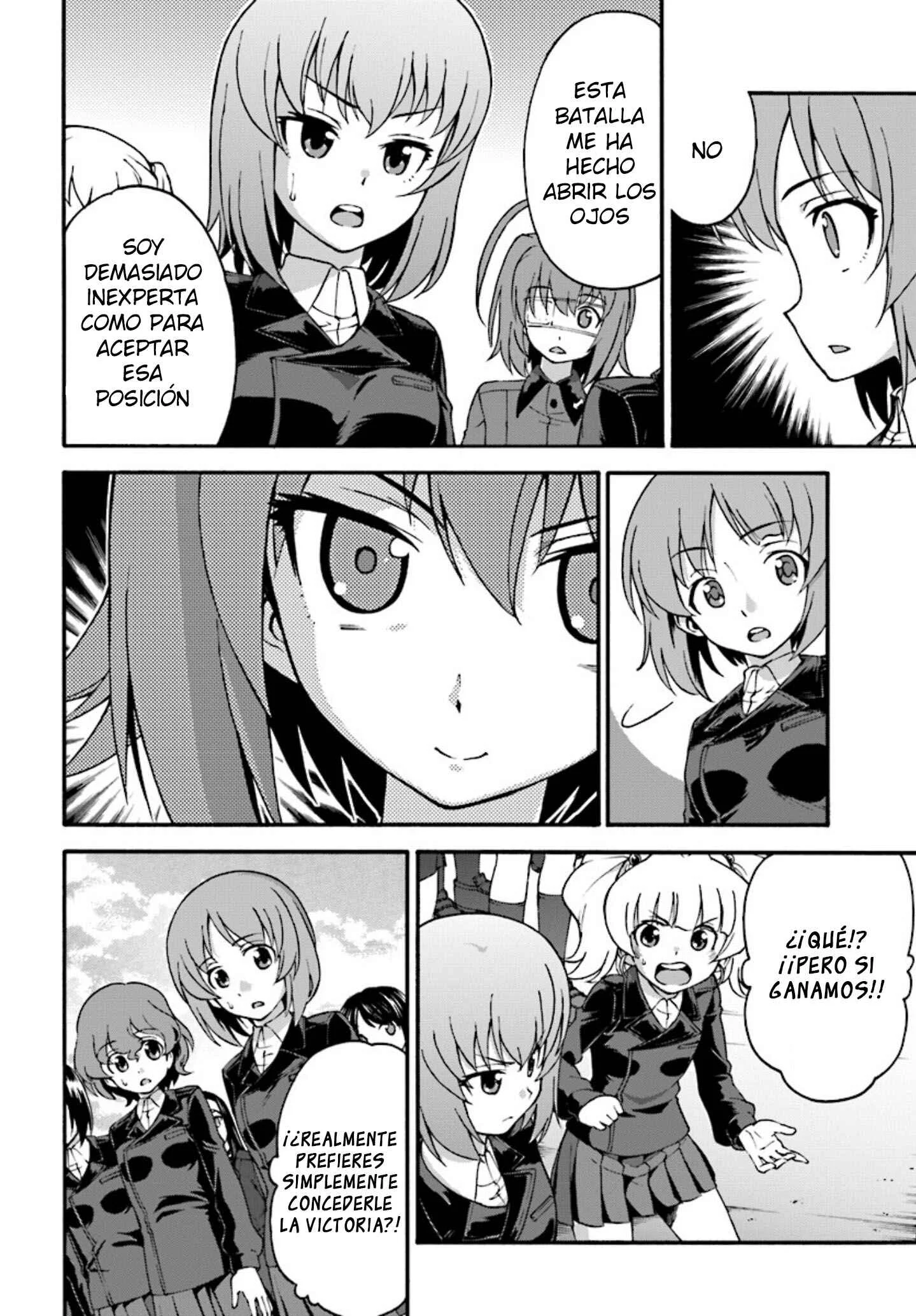GIRLS und PANZER - phase.ERIKA Capítulo 4: Las dos cicatrices - Page 22