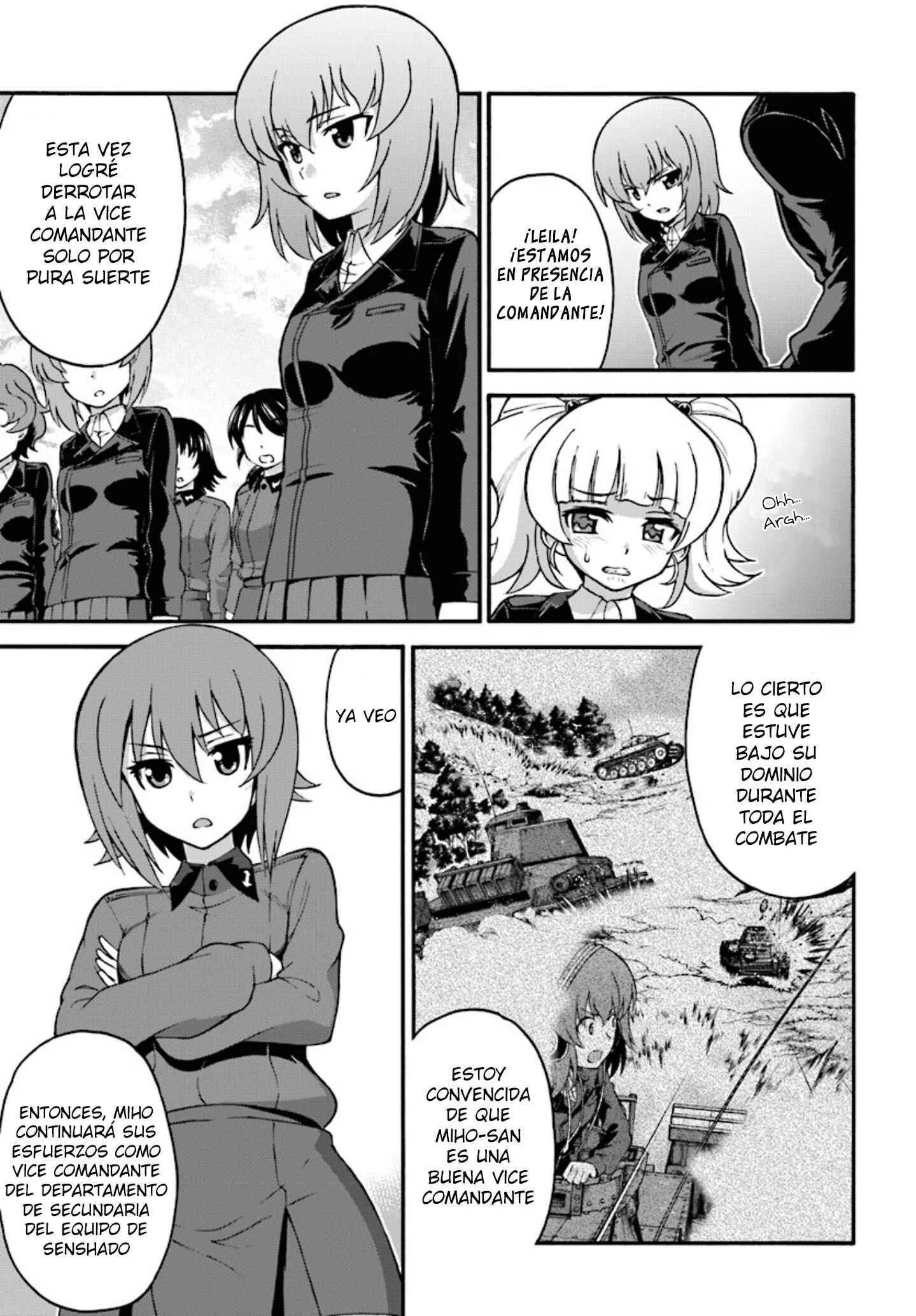 GIRLS und PANZER - phase.ERIKA Capítulo 4: Las dos cicatrices - Page 23