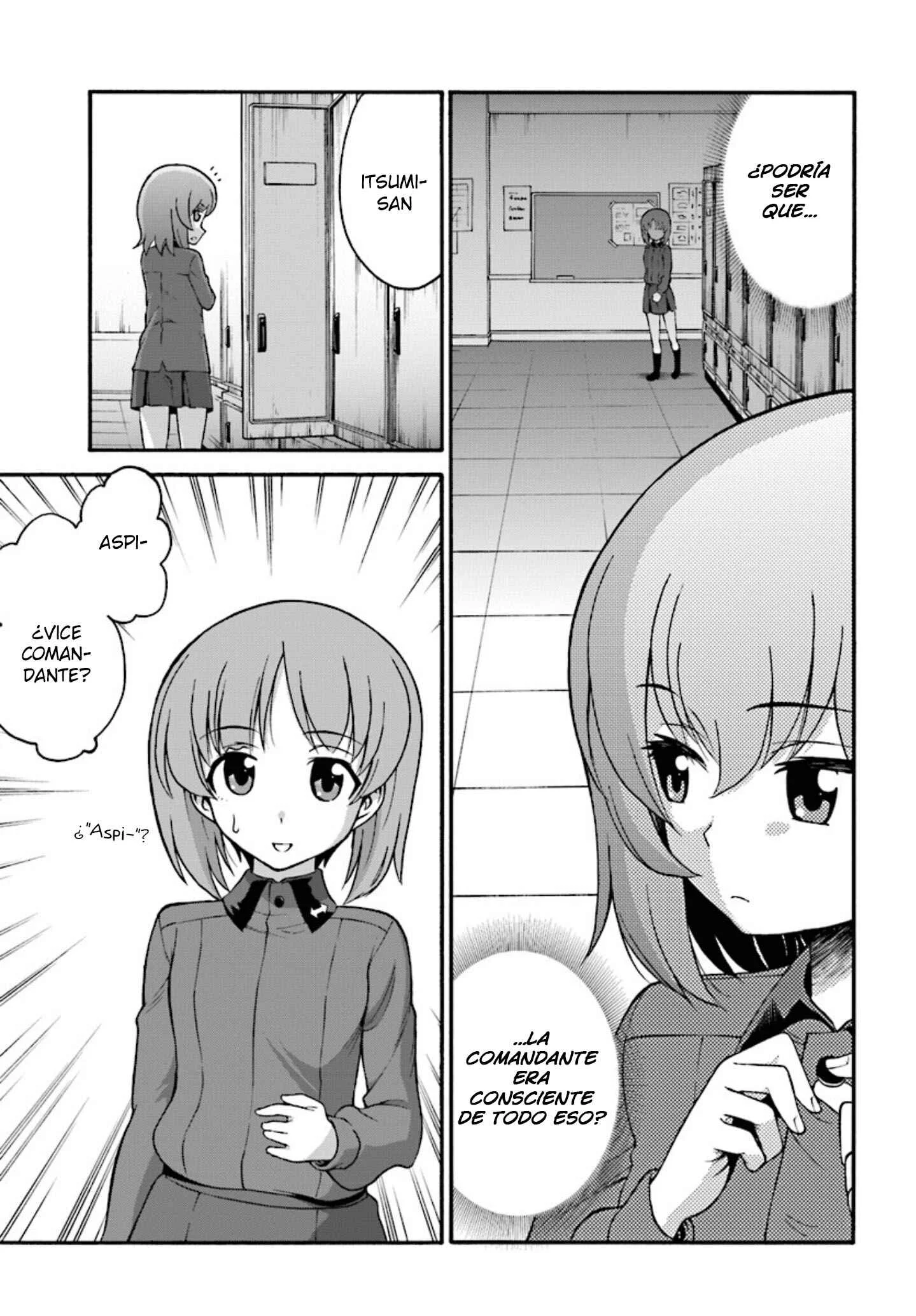 GIRLS und PANZER - phase.ERIKA Capítulo 4: Las dos cicatrices - Page 27