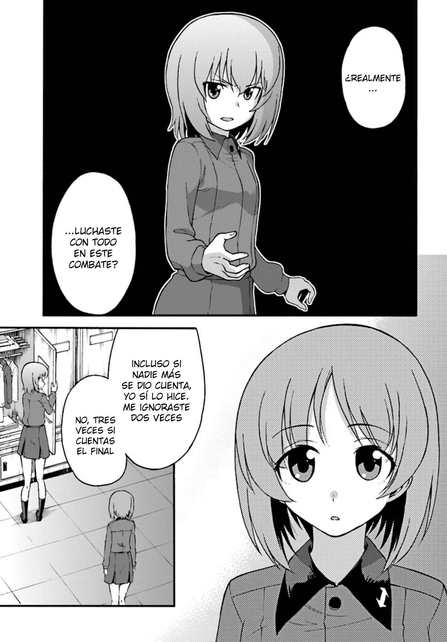 GIRLS und PANZER - phase.ERIKA Capítulo 4: Las dos cicatrices - Page 29