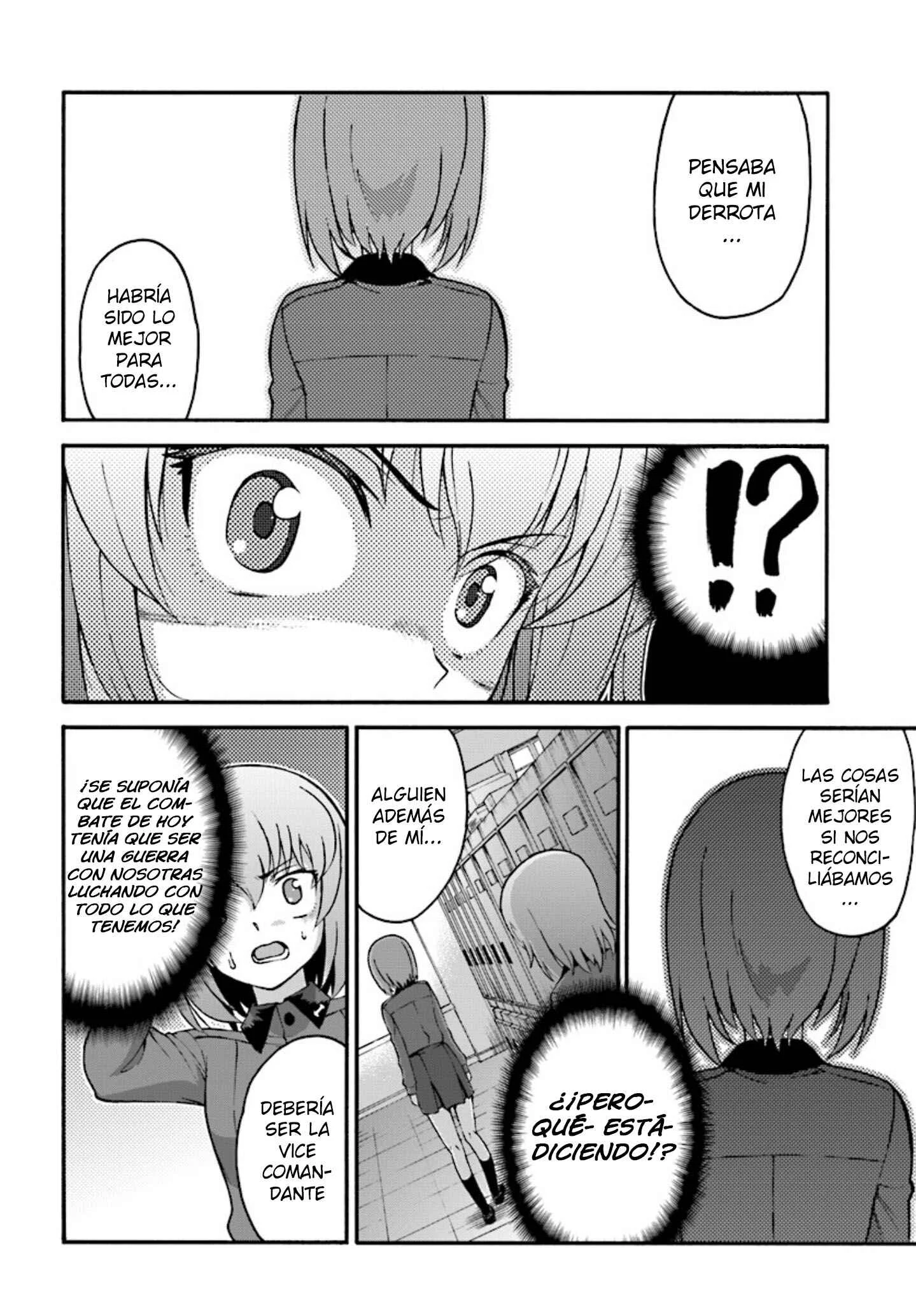 GIRLS und PANZER - phase.ERIKA Capítulo 4: Las dos cicatrices - Page 32