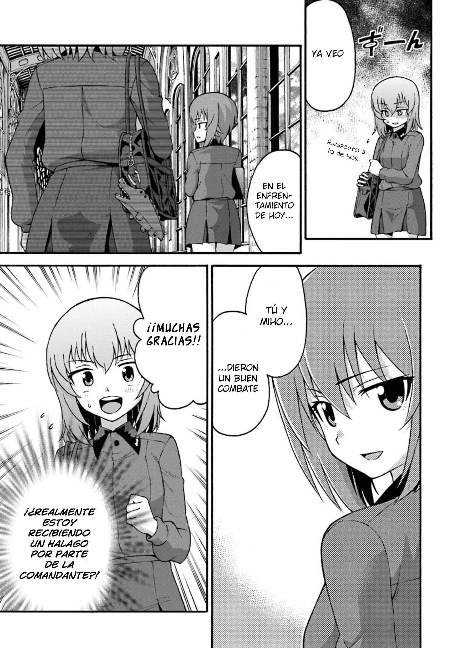 GIRLS und PANZER - phase.ERIKA Capítulo 4: Las dos cicatrices - Page 36