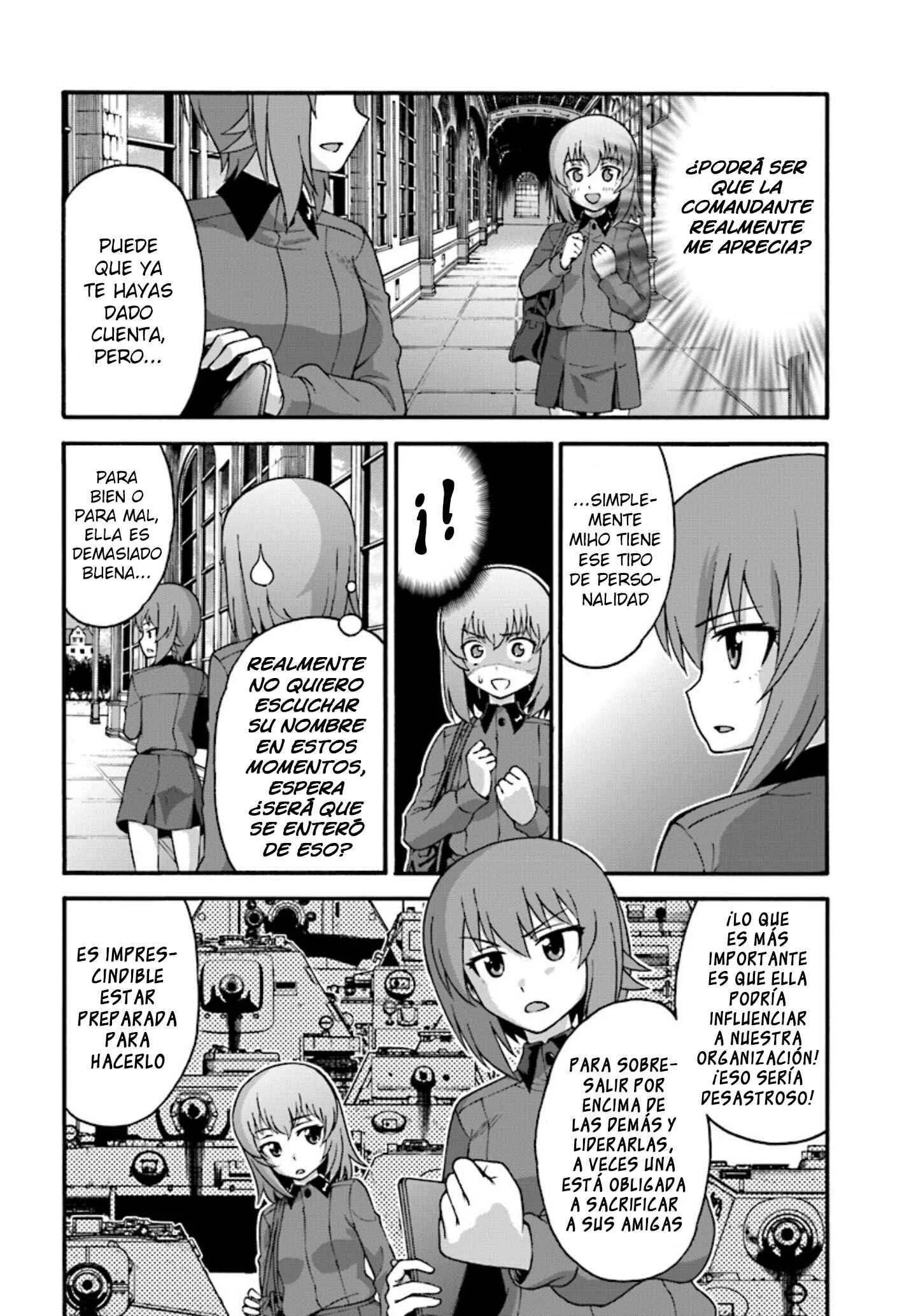 GIRLS und PANZER - phase.ERIKA Capítulo 4: Las dos cicatrices - Page 37