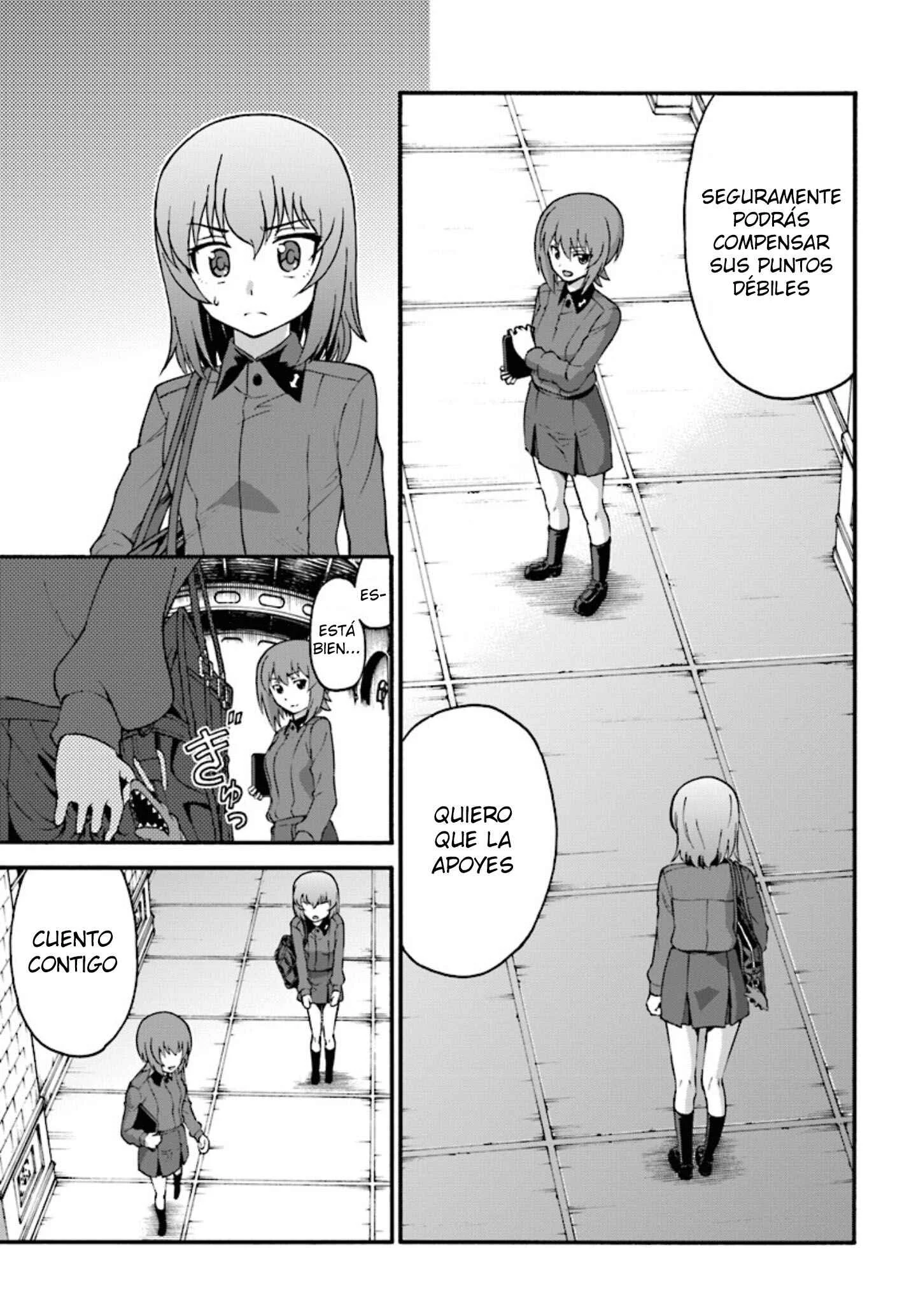 GIRLS und PANZER - phase.ERIKA Capítulo 4: Las dos cicatrices - Page 38