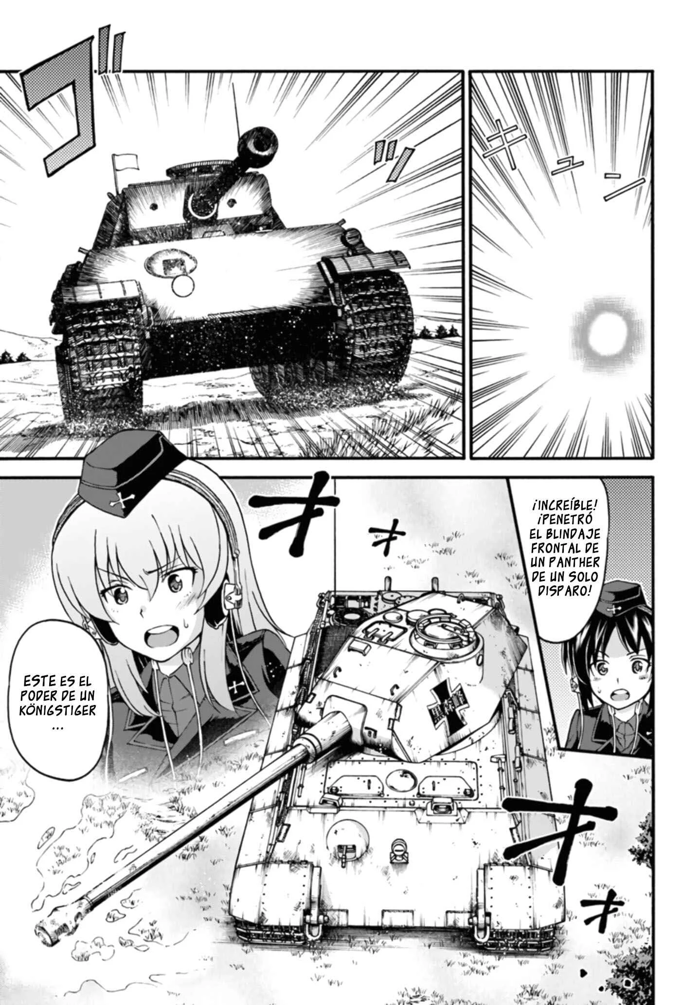 GIRLS und PANZER - phase.ERIKA Capítulo 5: Mal augurio - Page 7