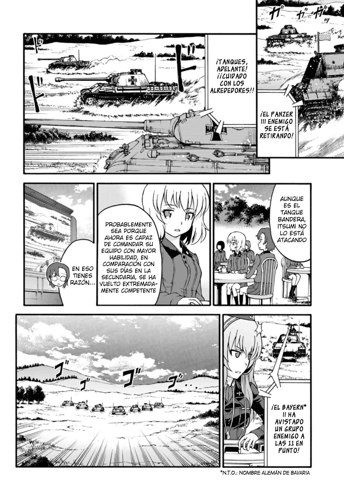 GIRLS und PANZER - phase.ERIKA Capítulo 5: Mal augurio - Page 8