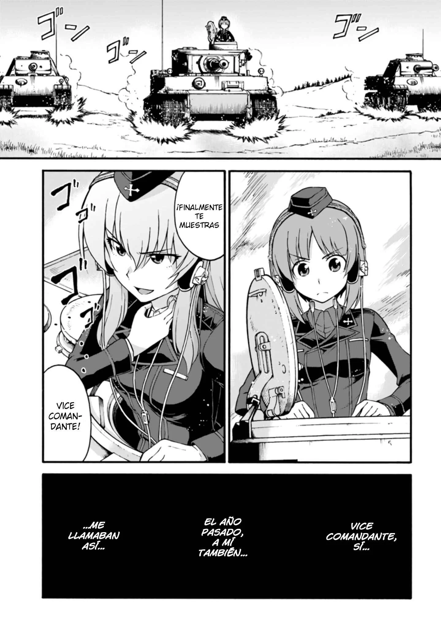 GIRLS und PANZER - phase.ERIKA Capítulo 5: Mal augurio - Page 9